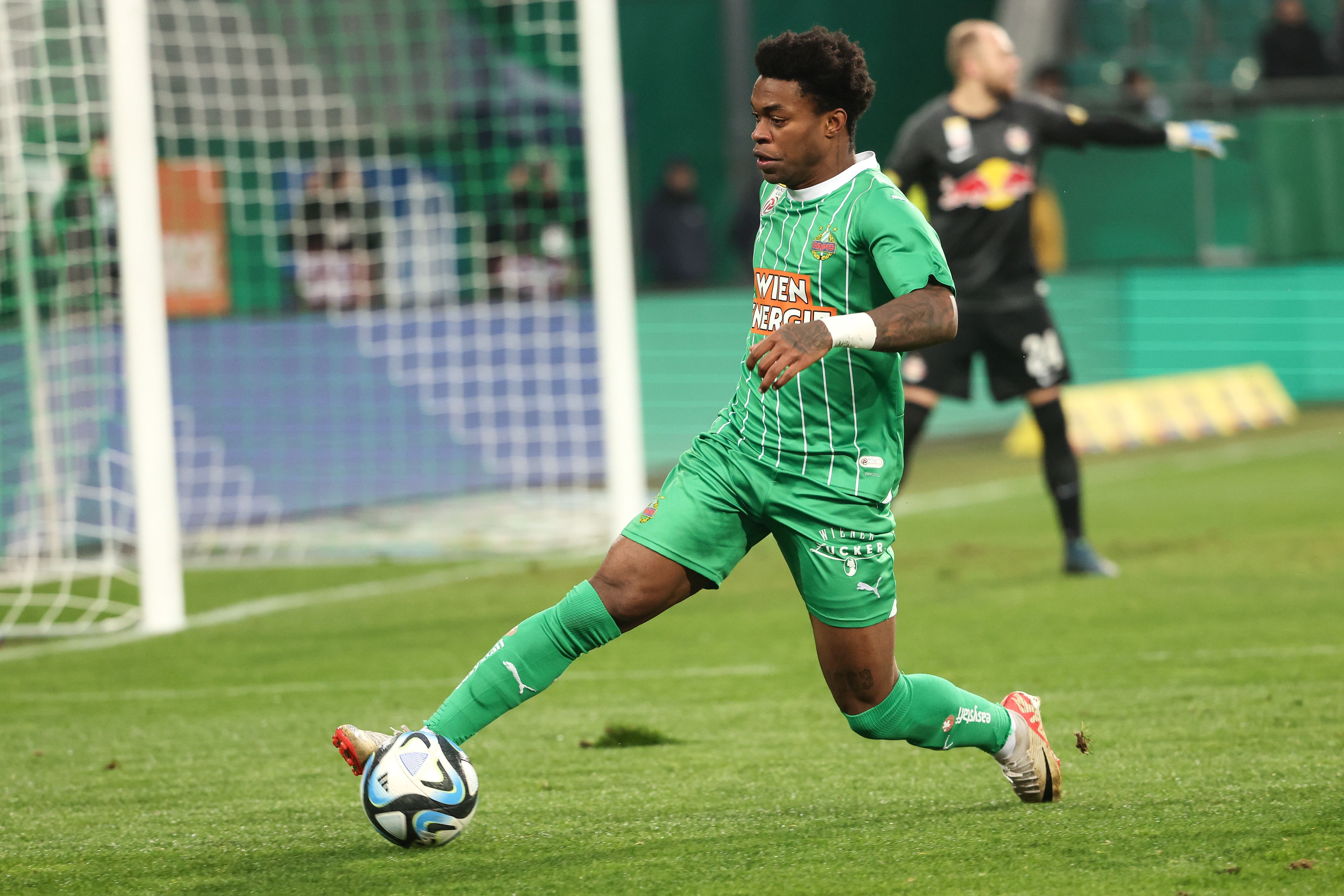 Thierry Gale konnte sich bei Rapid nie durchsetzen.