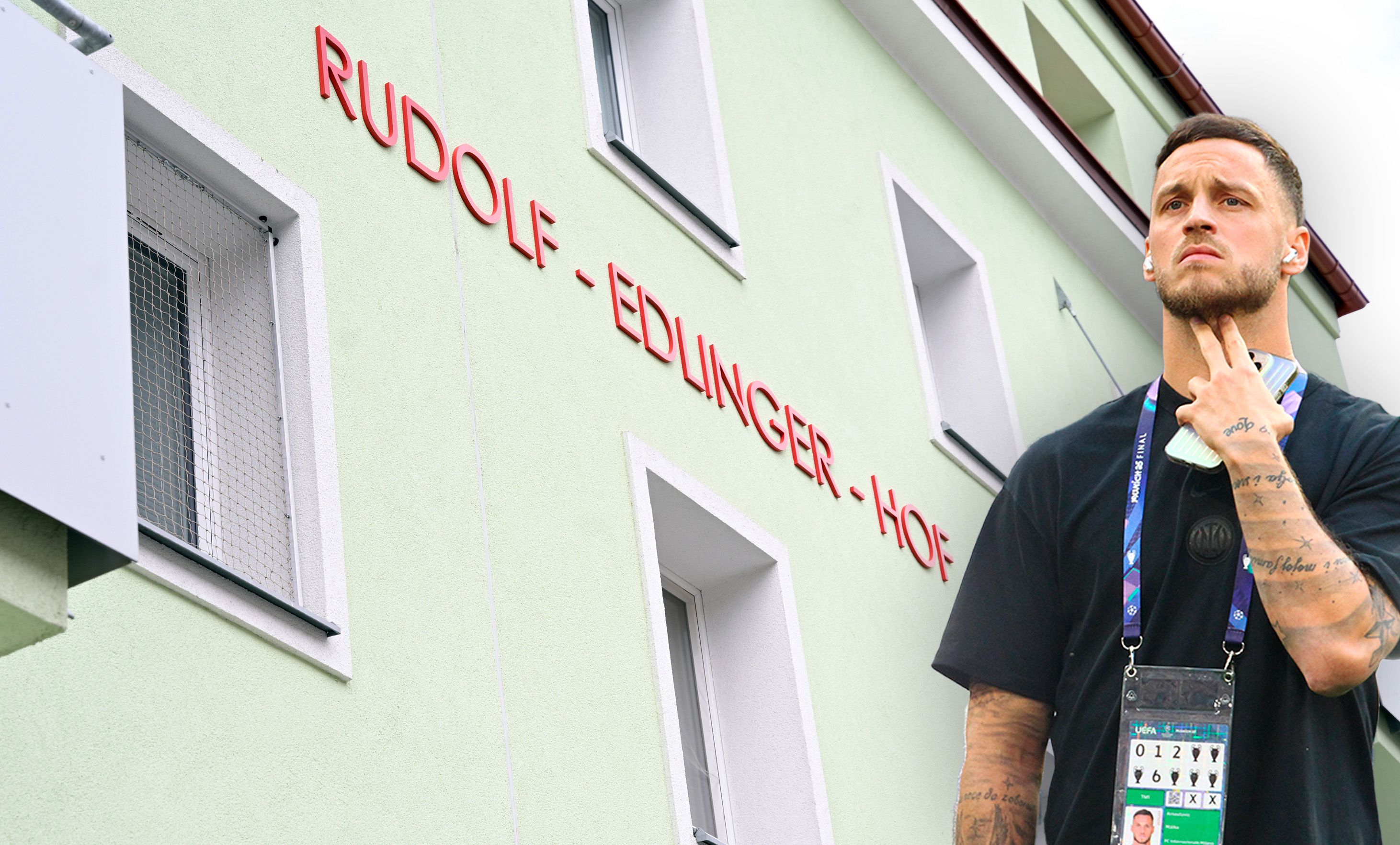 Sollte Arnautovic zu Rapid wechseln, steht ihm schon eine Gemeindewohnung bereit. 