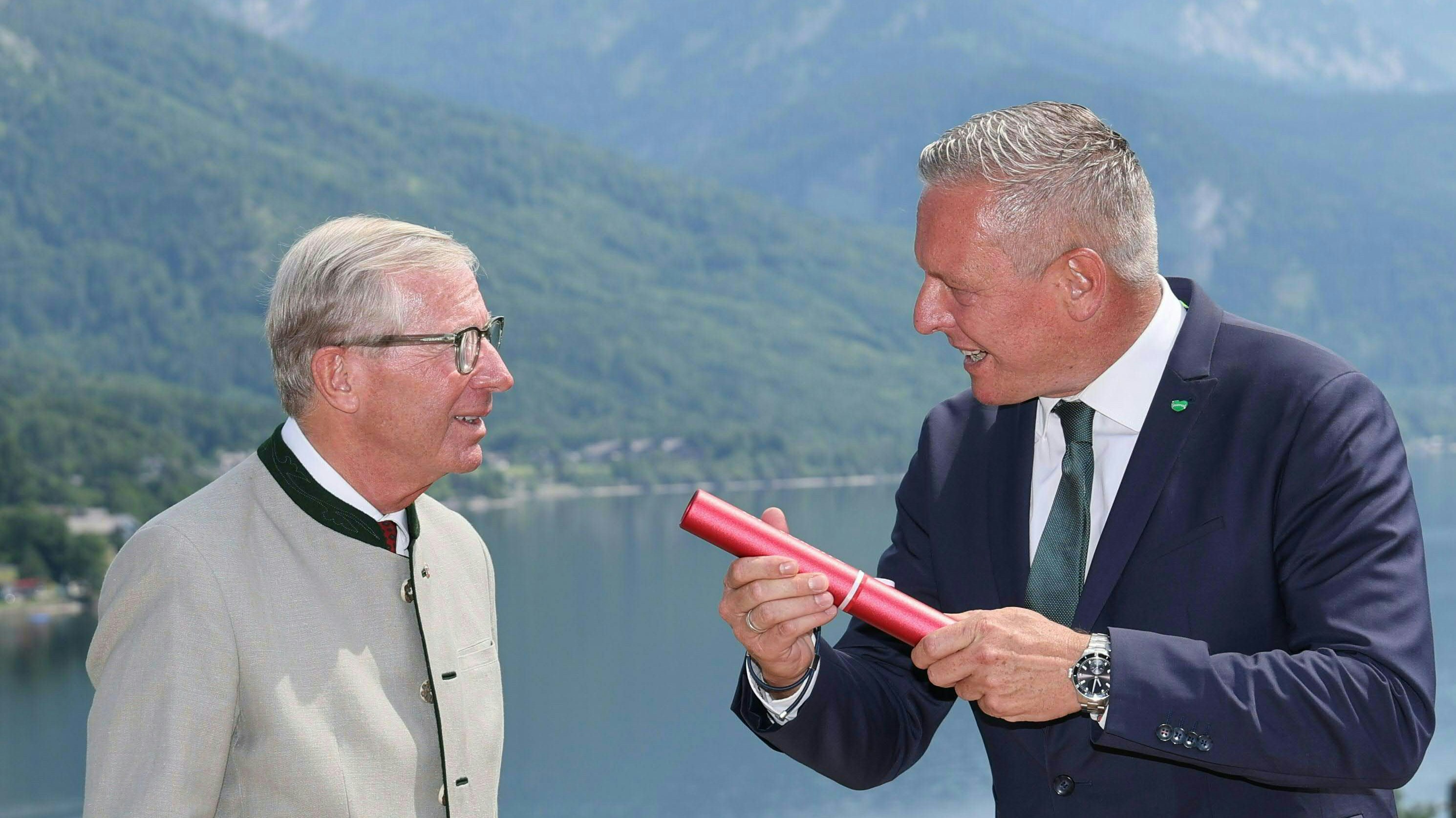 Danke für meine neue Rolle: Mario Kunasek (FPÖ) folgt Wilfried Haslauer als Oberhäuptling der Landeshäuptlinge nach