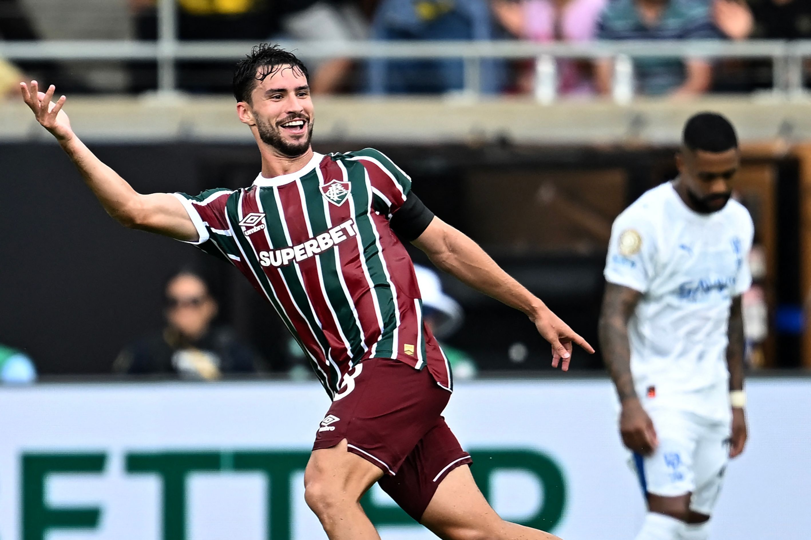 Matheus Martinellli und Fluminense jubeln über den Halbfinal-Einzug.