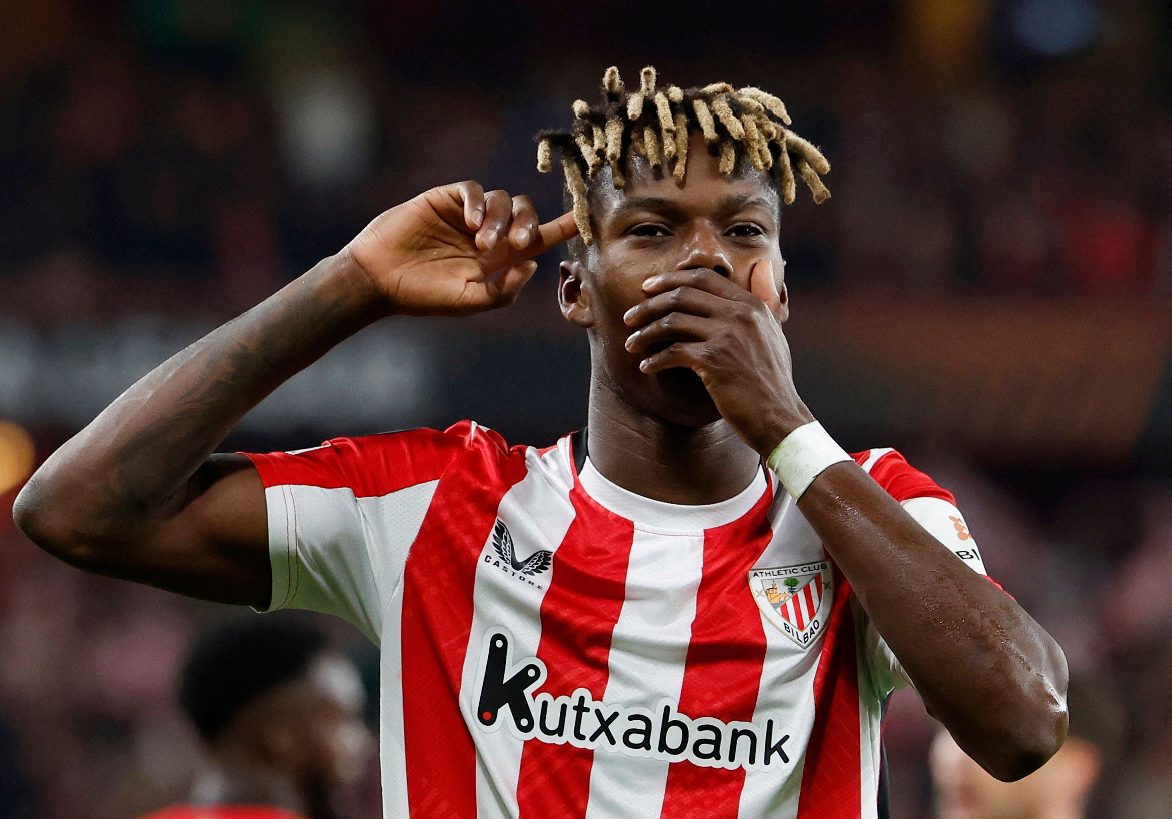 Fußball-Star Nico Williams hat sich gegen einen Wechsel entschieden. 