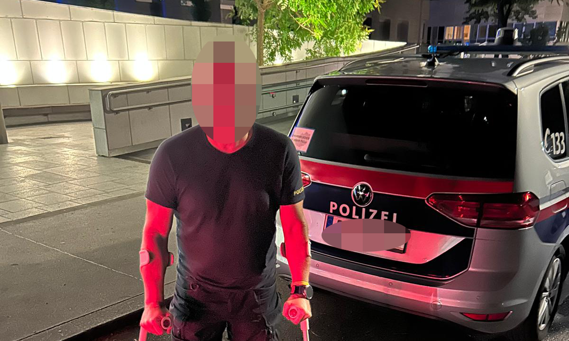 Heute.at - Wiener Polizist will helfen, Mercedes fährt ihn nieder