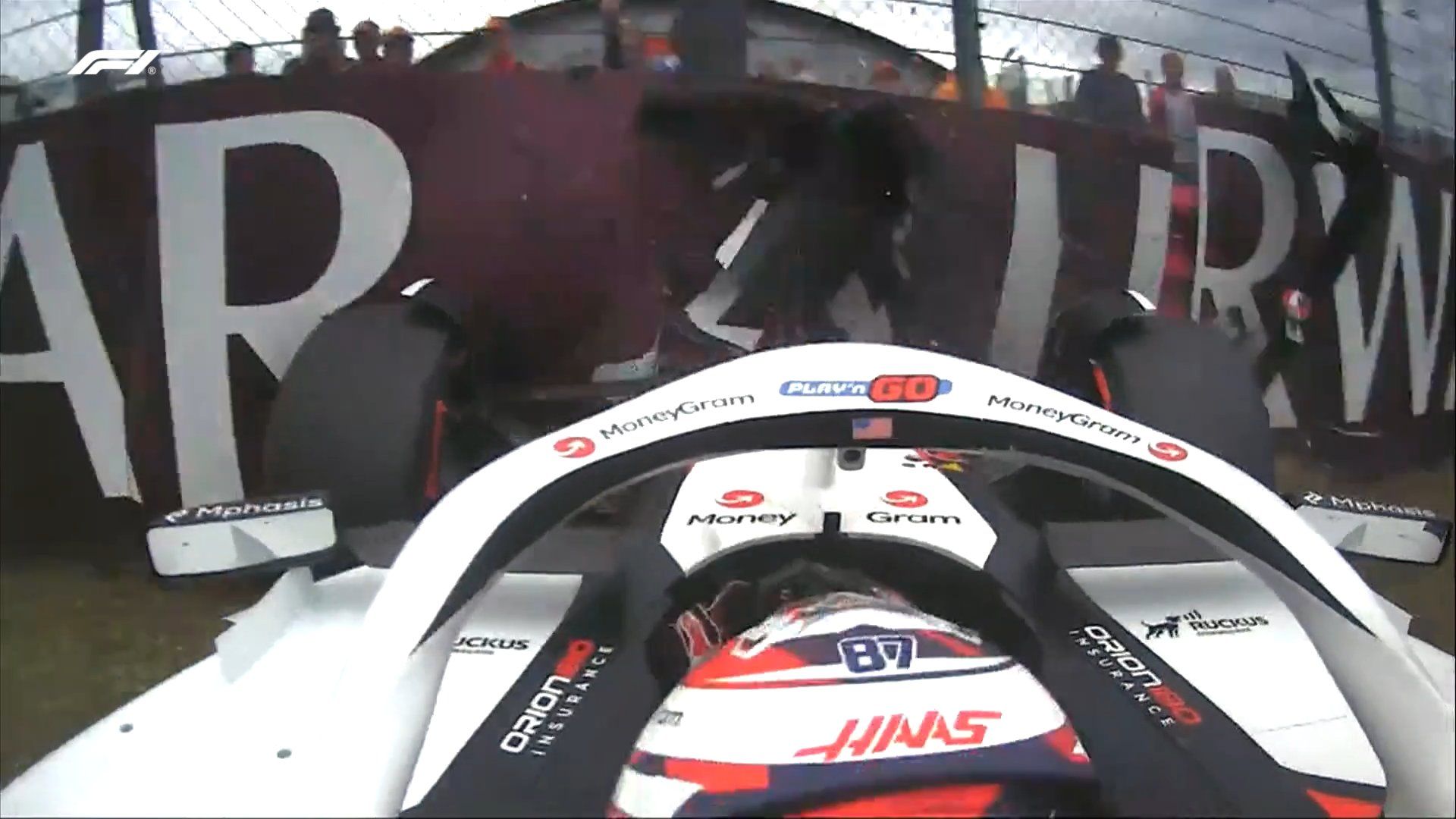 Haas-Pilot Oliver Bearman. 