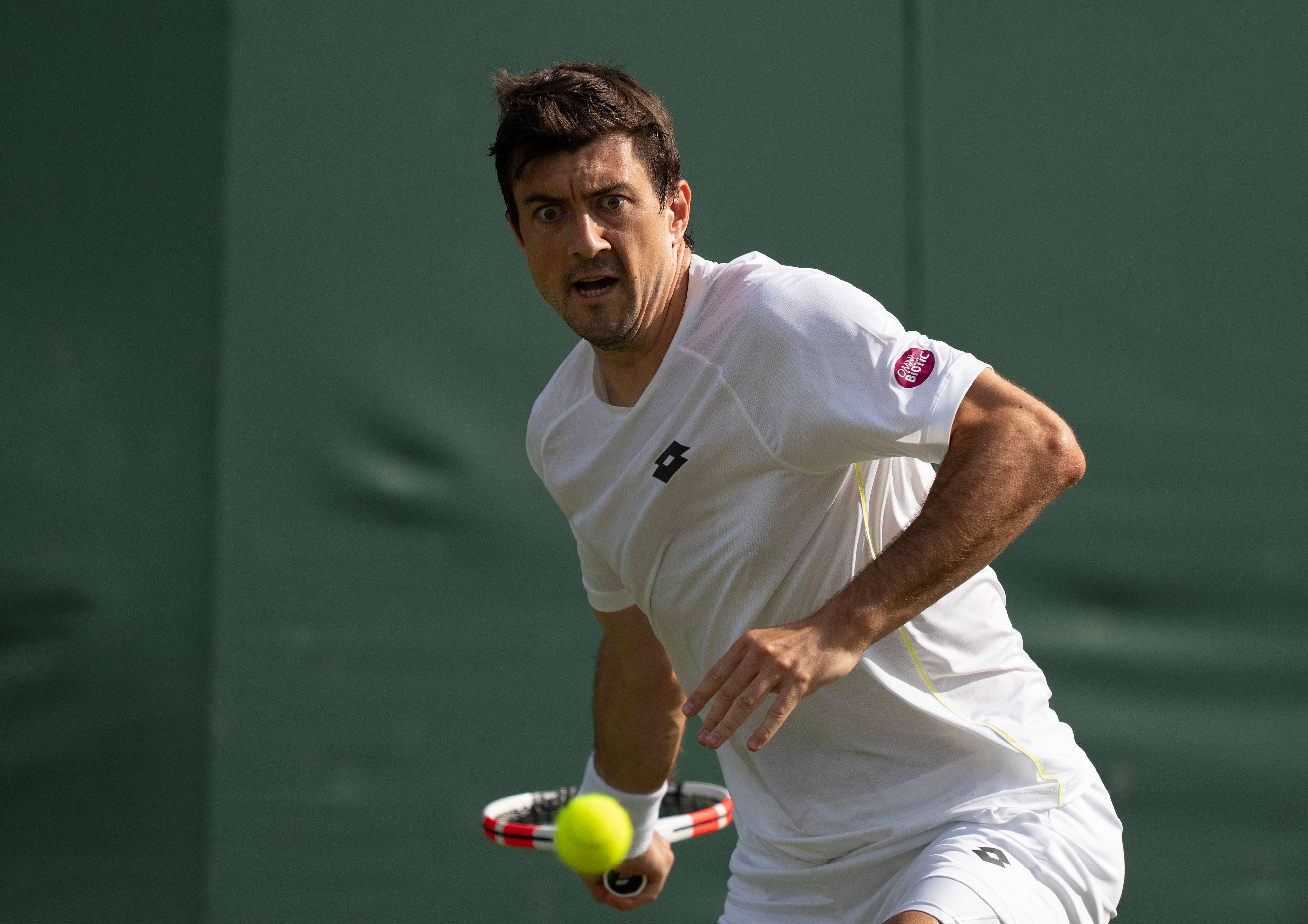 Sebastian Ofner verliert gegen Grigor Dimitrow.