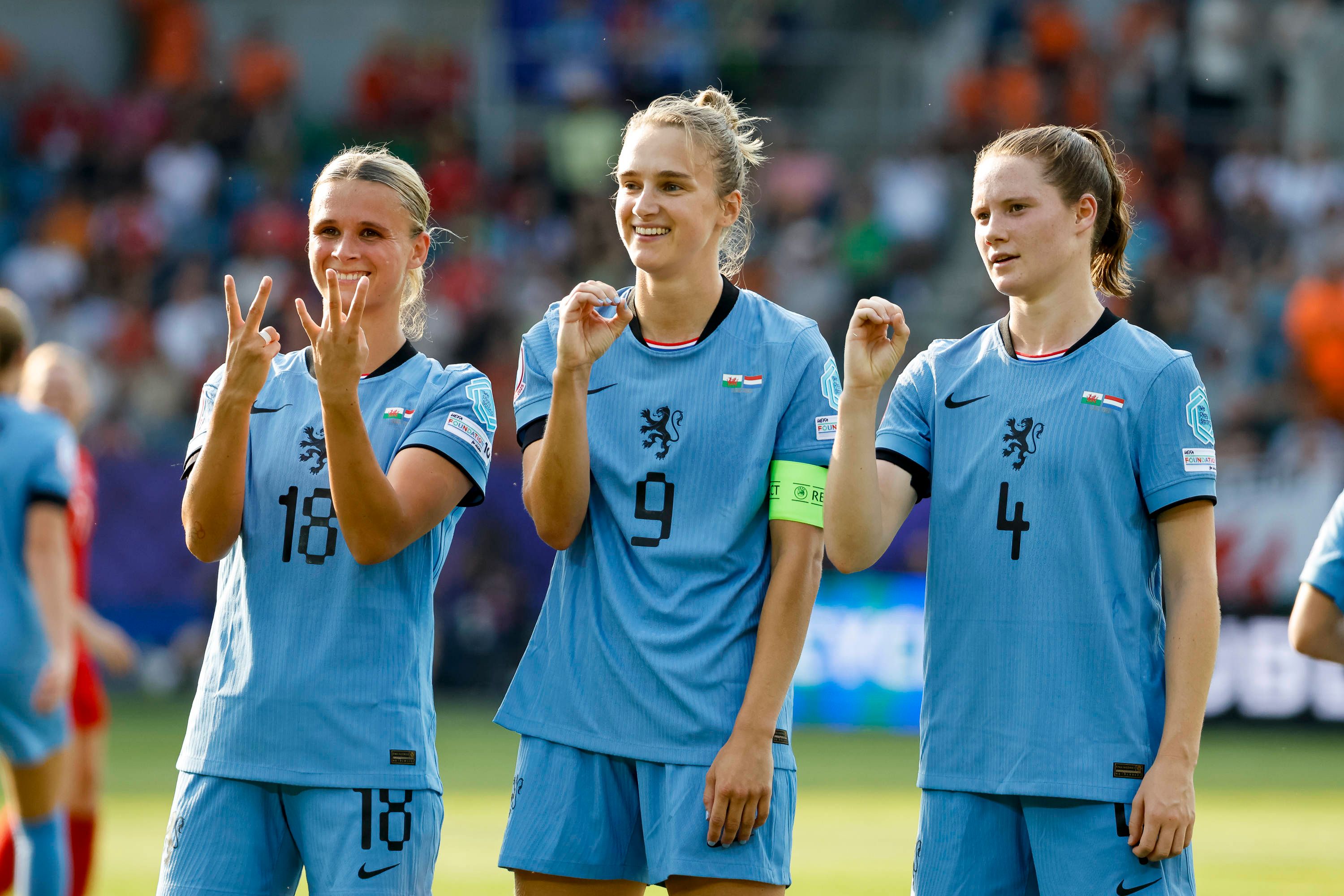 Die Niederlande jubelt über den Auftaktsieg.