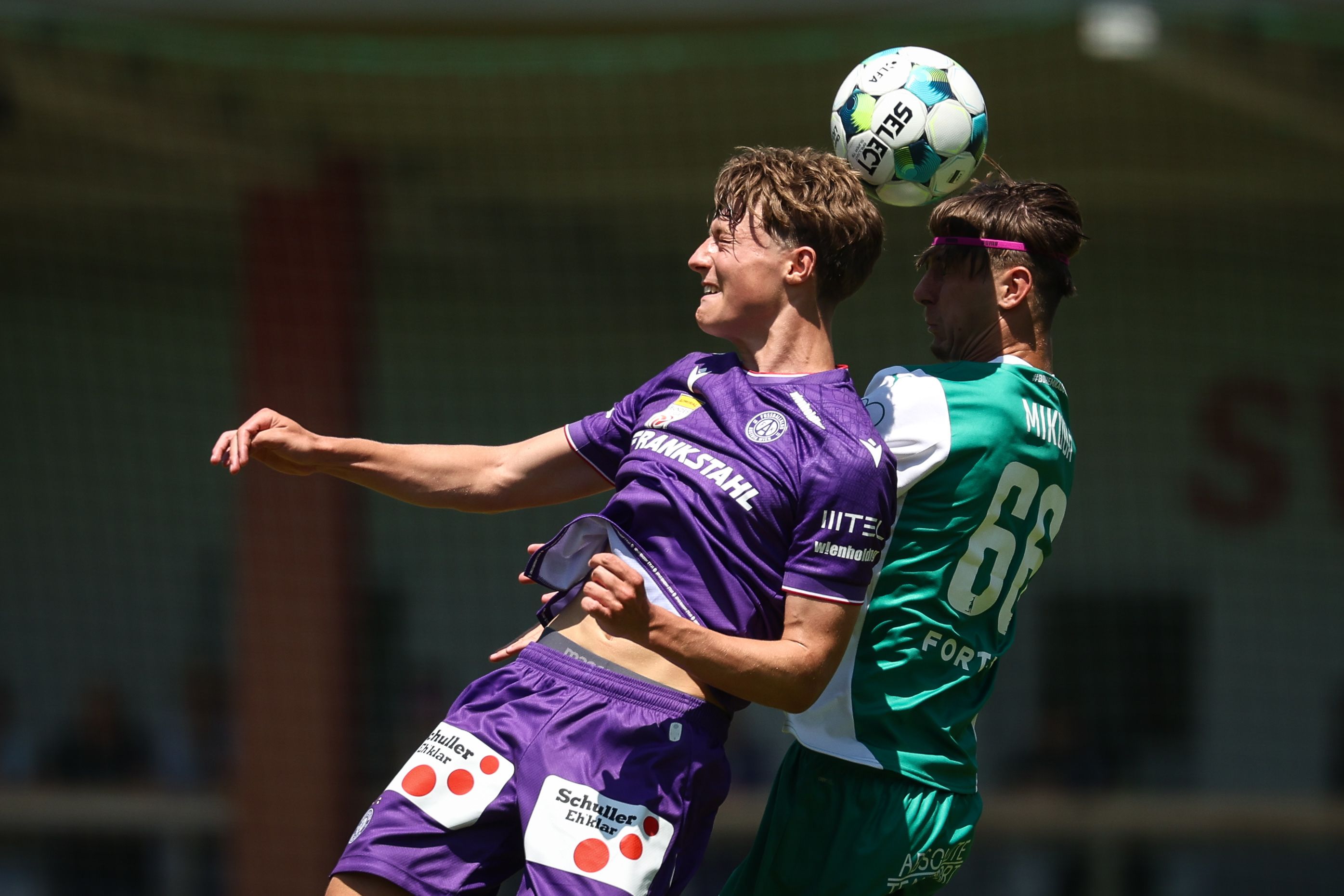 Die Austria verliert den Test gegen Bohemians Prag. 