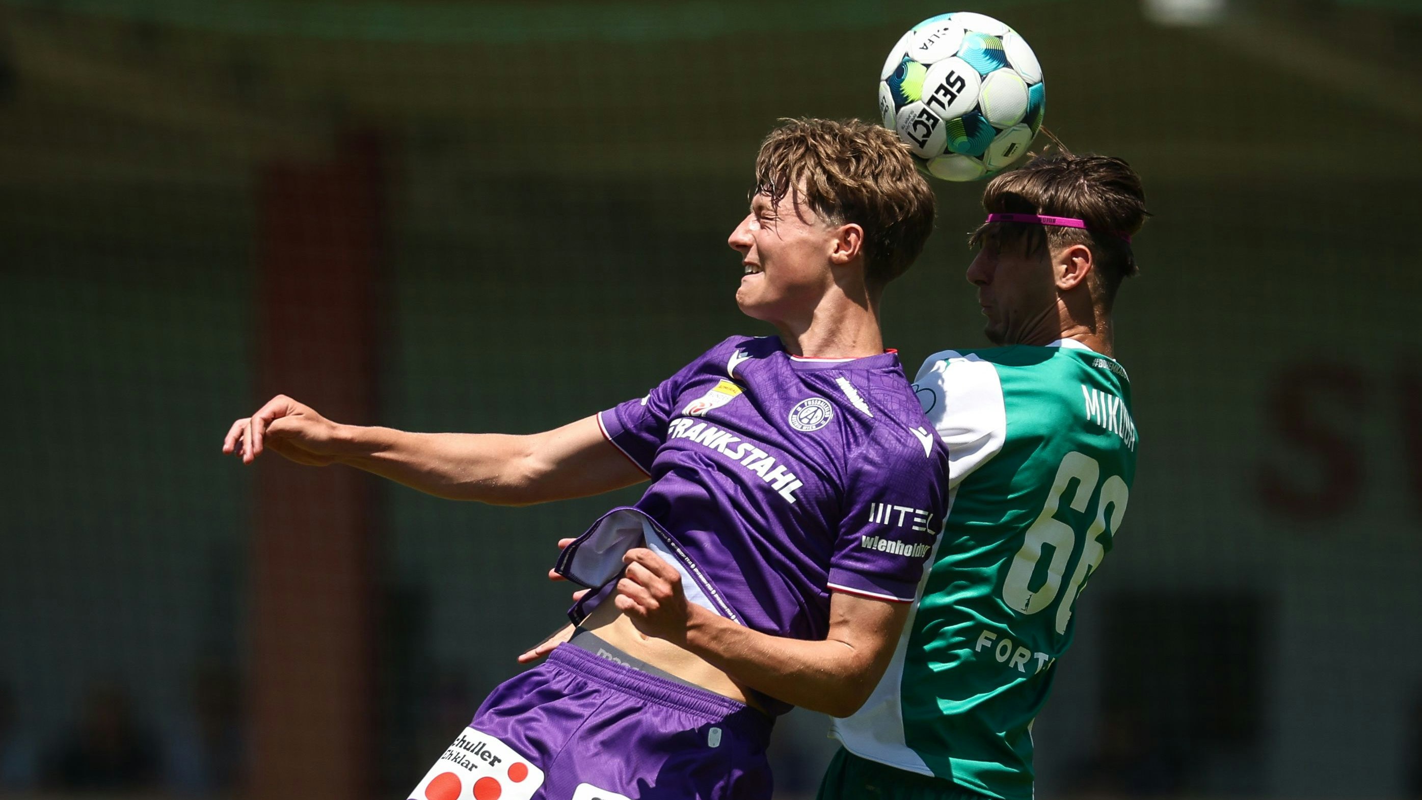 Die Austria verliert den Test gegen Bohemians Prag. 