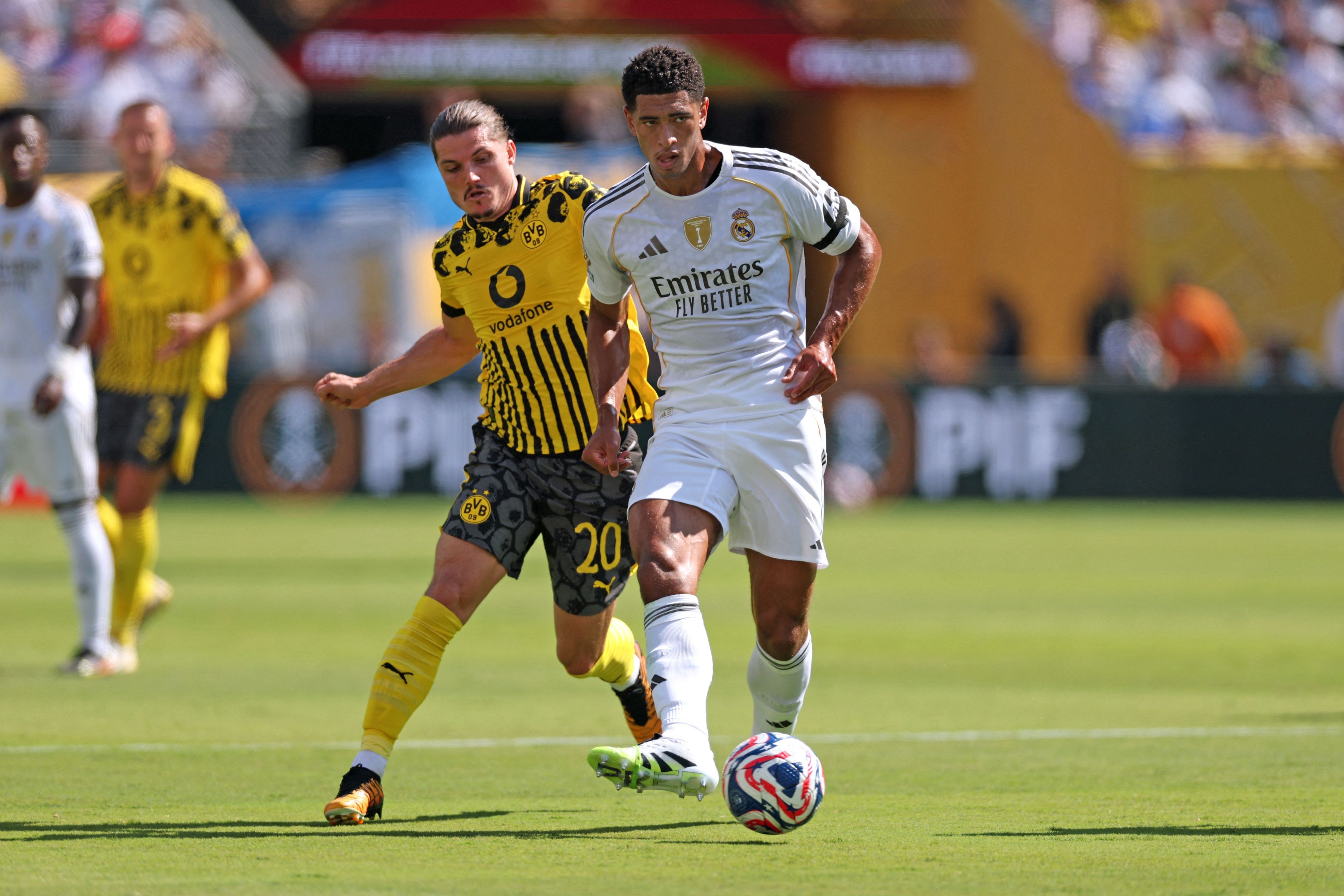 Marcel Sabitzer hatte gen Jude Bellingham das Nachsehen.