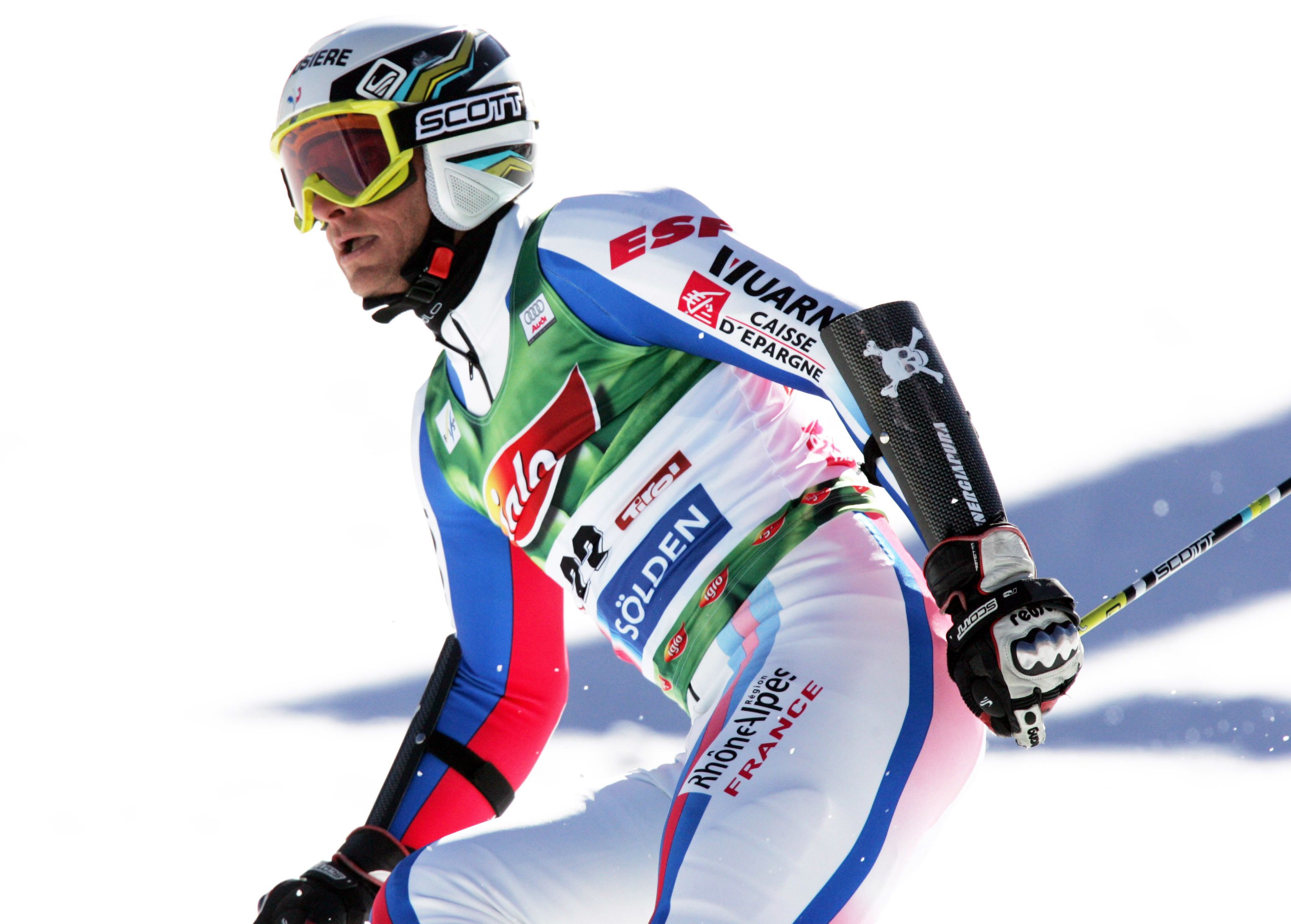 Der französische Ex-Skiläufer Joel Chenal. 