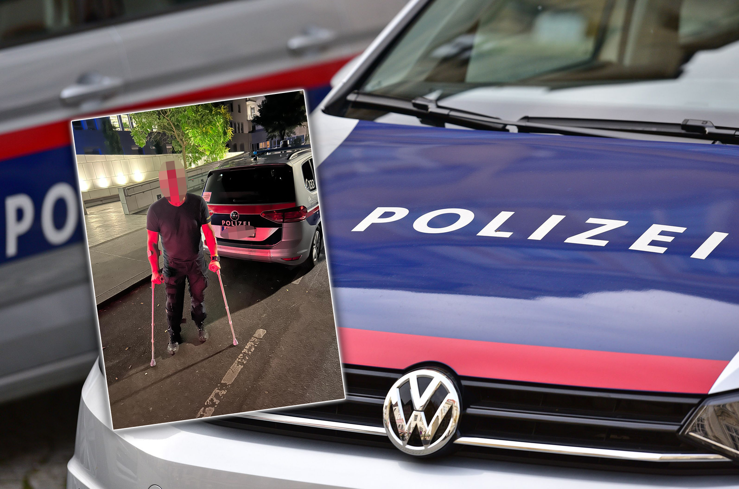 Auch ein Beamter wurde bei der Absicherung der Unfallstelle verletzt