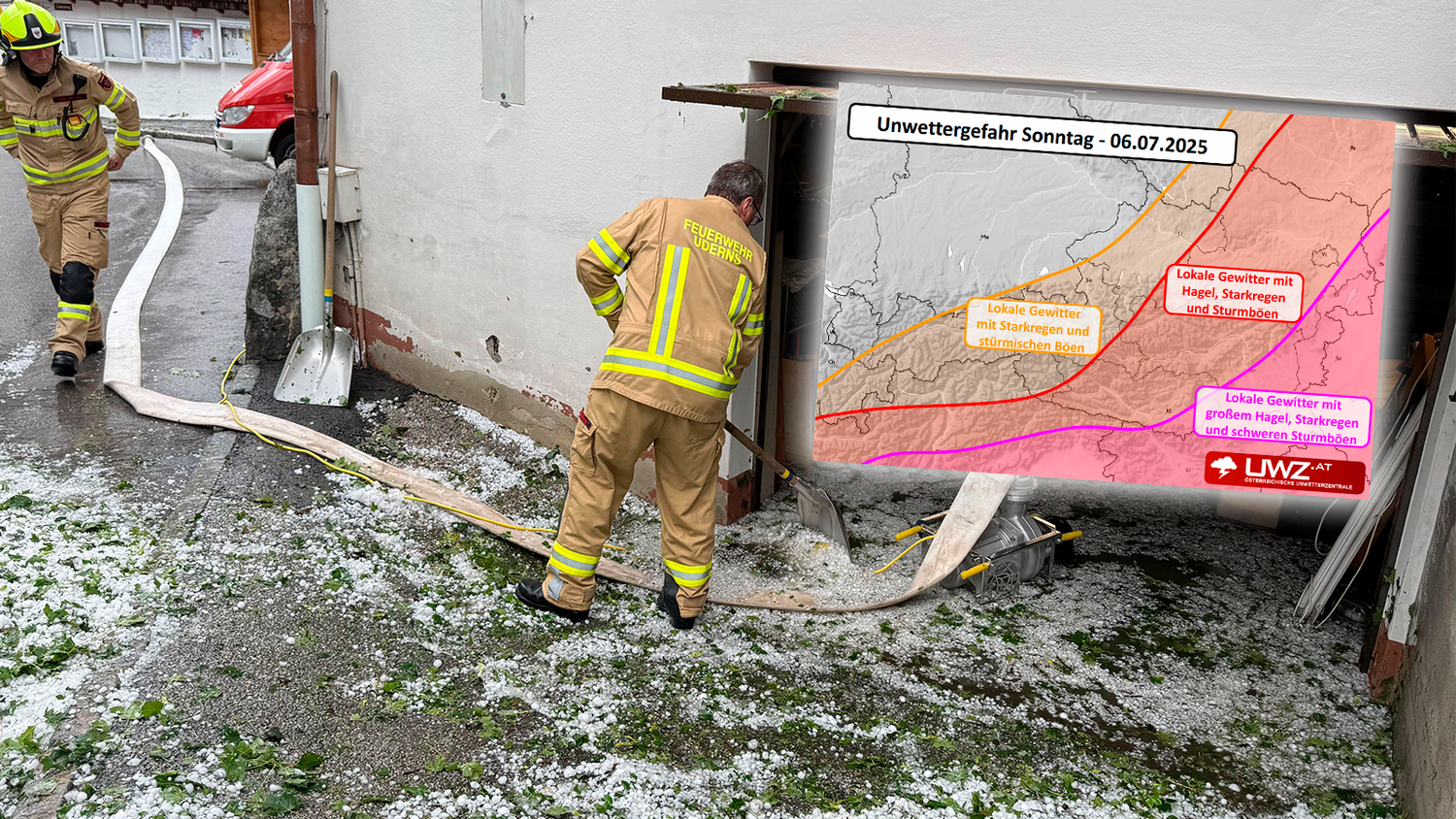 Die Feuerwehr wird am Sonntag wieder alle Hände voll zu tun haben.