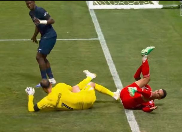 Jamal Musiala verletzte sich.