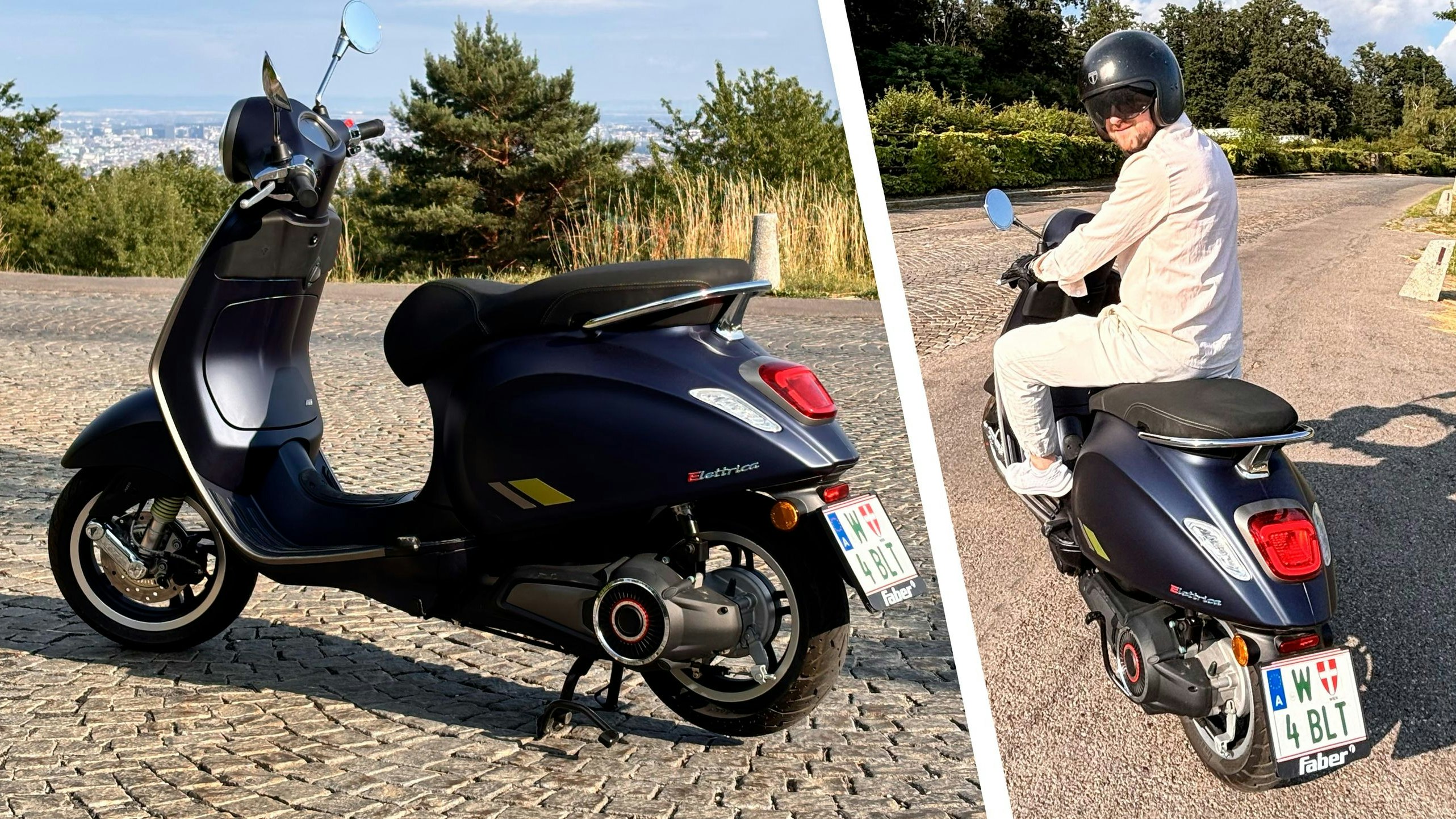 Heute.at - Tanken war gestern – diese Vespa steht unter Strom