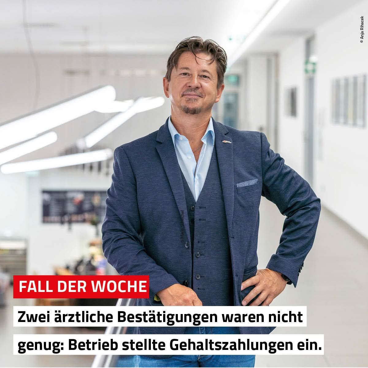 Intervenierte: AK-Bezirksstellenleiter Herbert Grurl