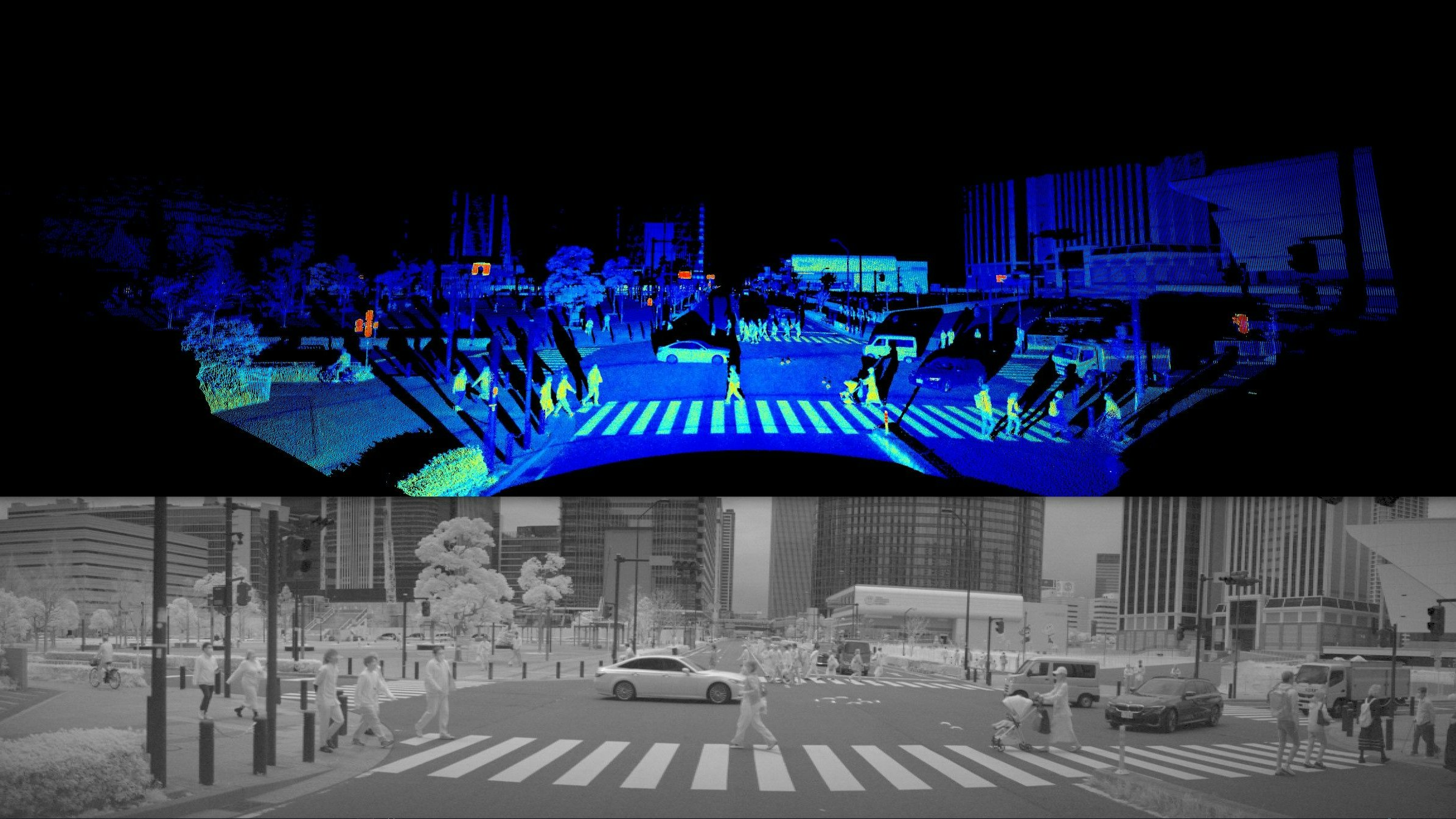 IMX479, ein gestapelter dToF-SPAD-Tiefensensor von Sony für LiDAR-Anwendungen in Fahrzeugen.
