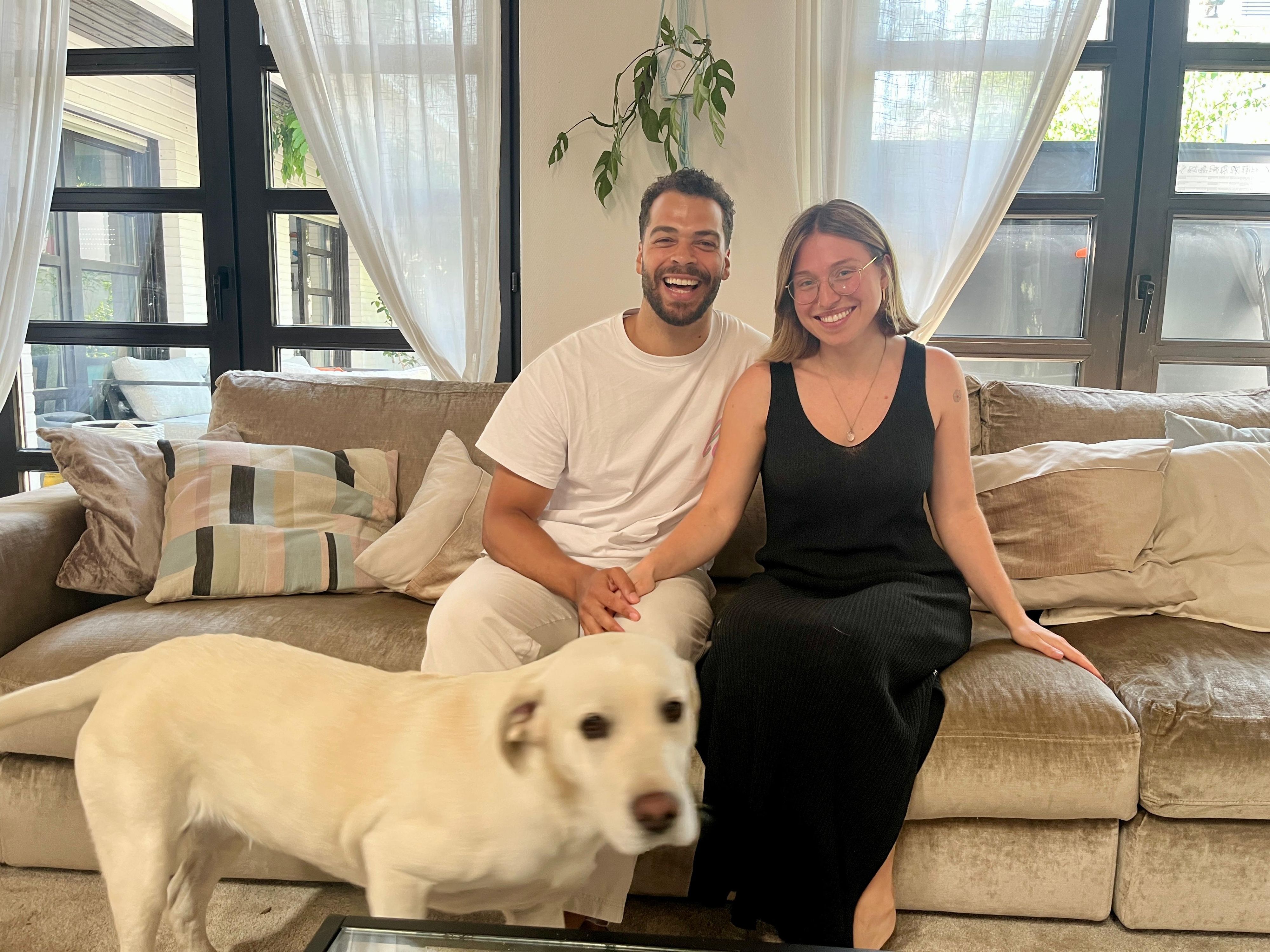 Binaca Heinicke mit ihrem Partner Timothy