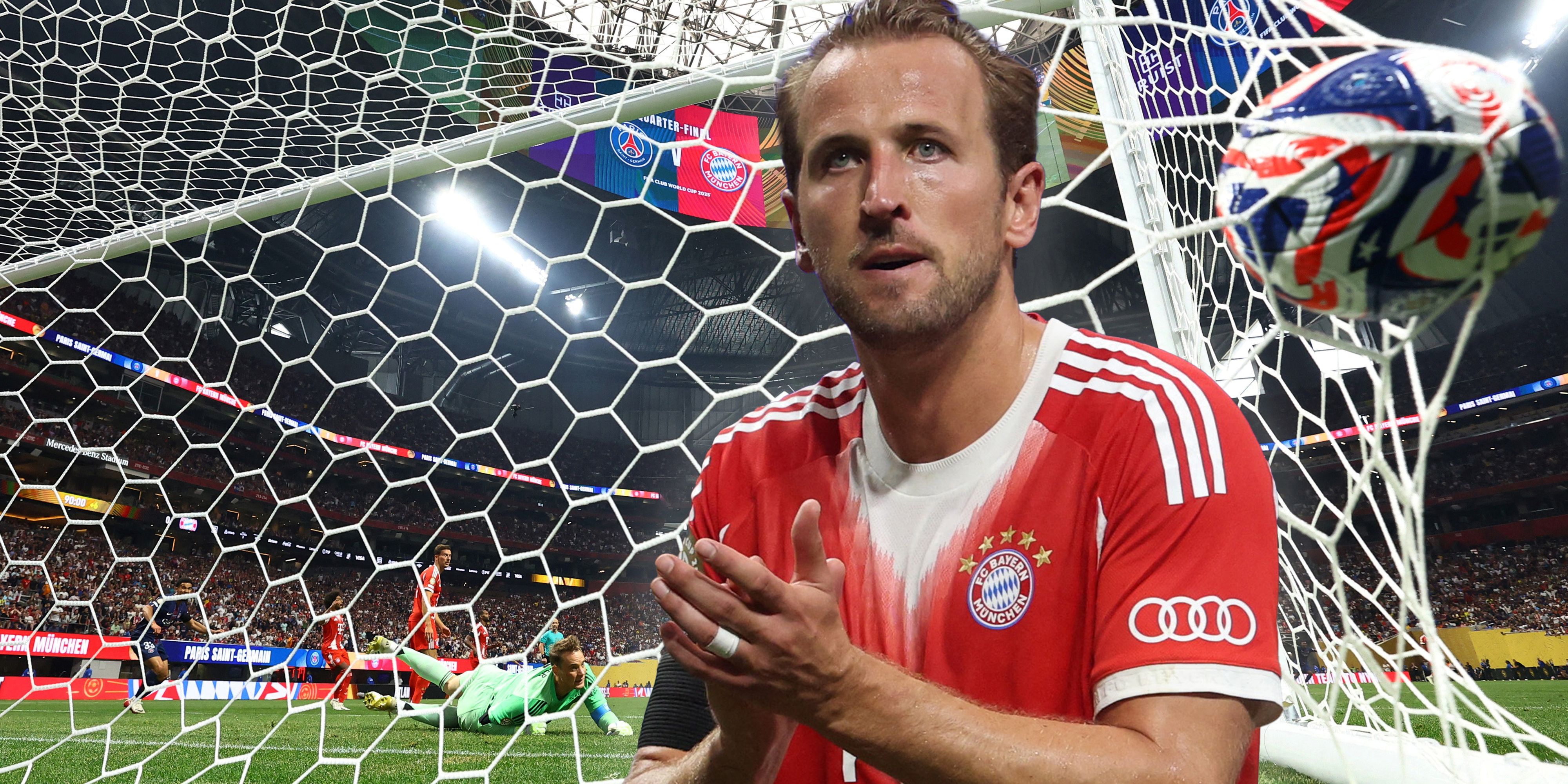 Harry Kane und seine Bayern scheiterten im WM-Viertelfinale an PSG.