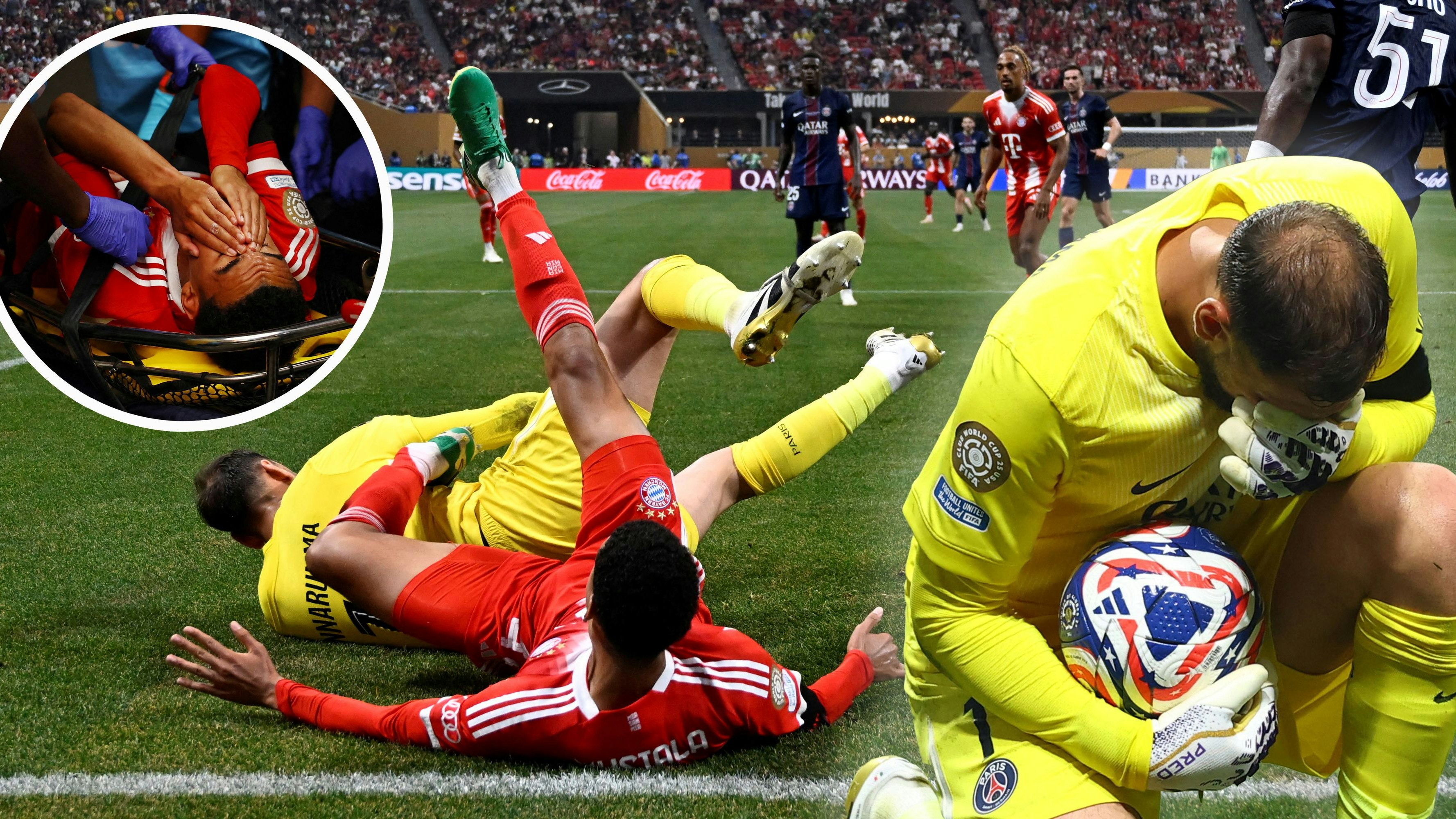 Heute.at - Donnarumma weint und betet nach Musiala-Horror im Spiel