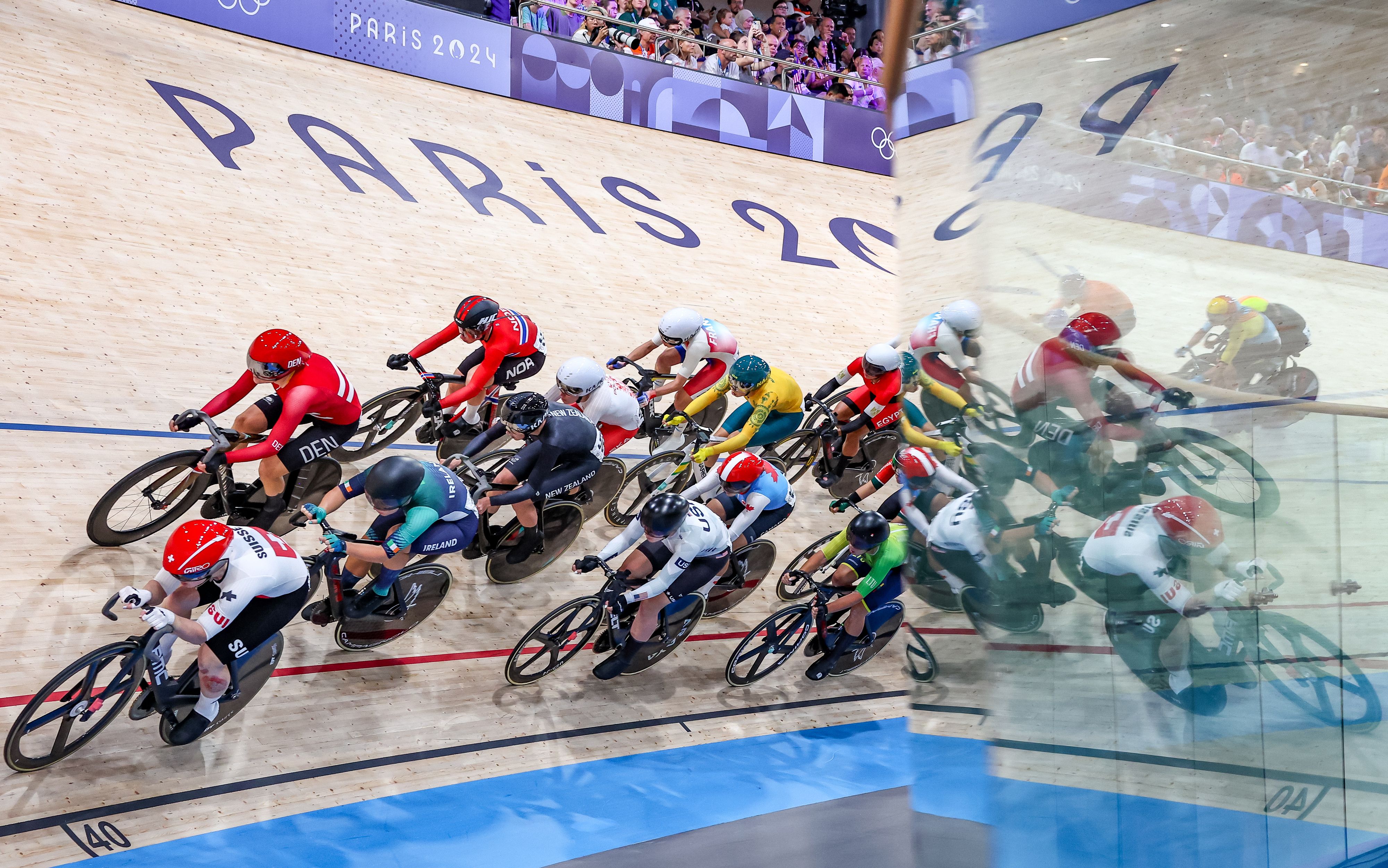 Das Unglück geschah bei einem Bahnrad-Rennen. (Symbolfoto)