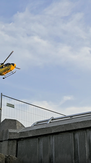 Samstagabend ging ein Mann im Bereich der Donauinsel unter. Nach der Reanimation wurde der 27-Jährige ins Spital gebracht.
