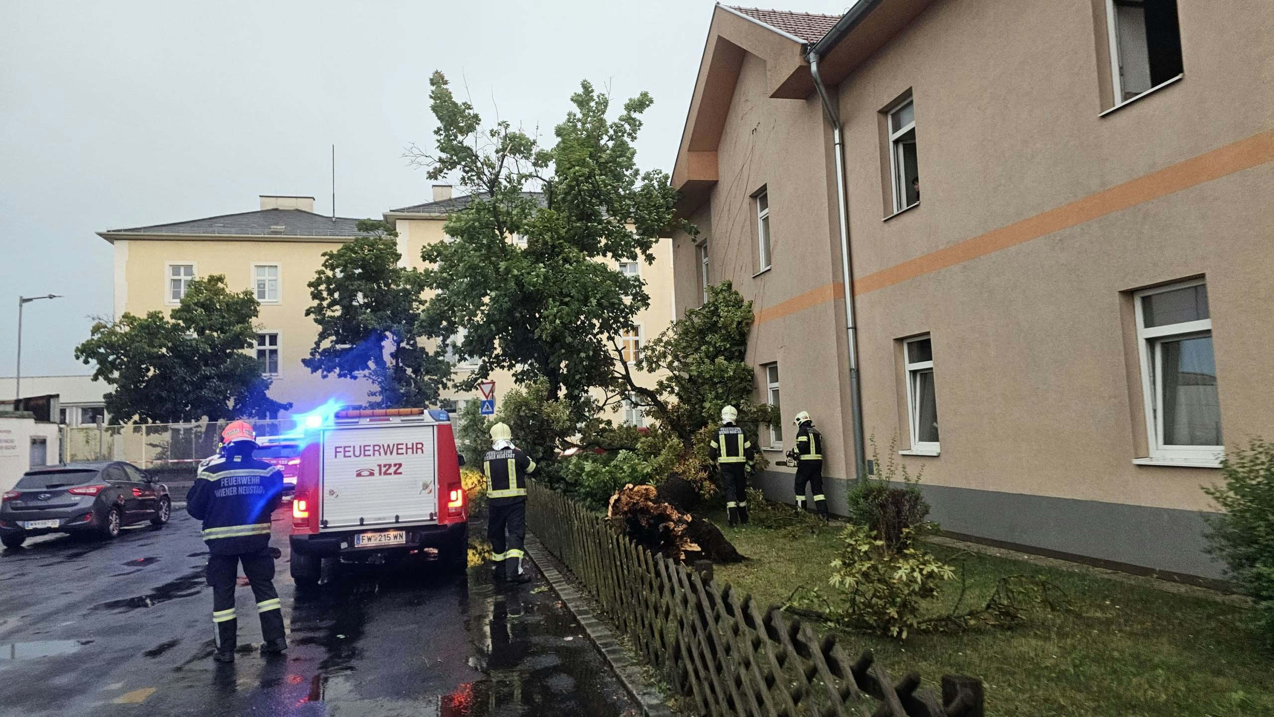 Einsatz für die Feuerwehr in Wr. Neustadt