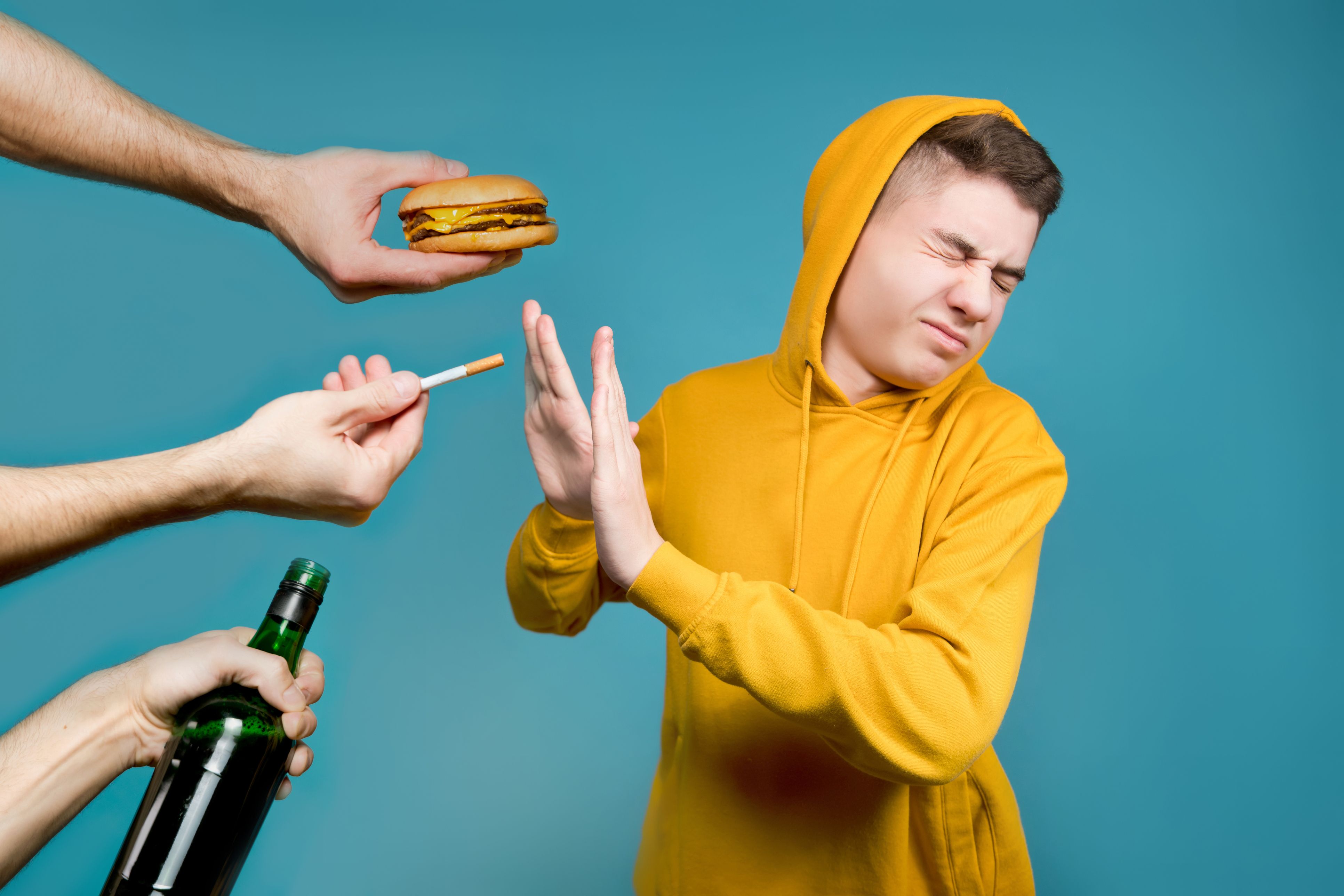 Kein Fast Food, keine Zigaretten, kein Alkohol – immer mehr verzichten für ein langes Leben auf Laster.