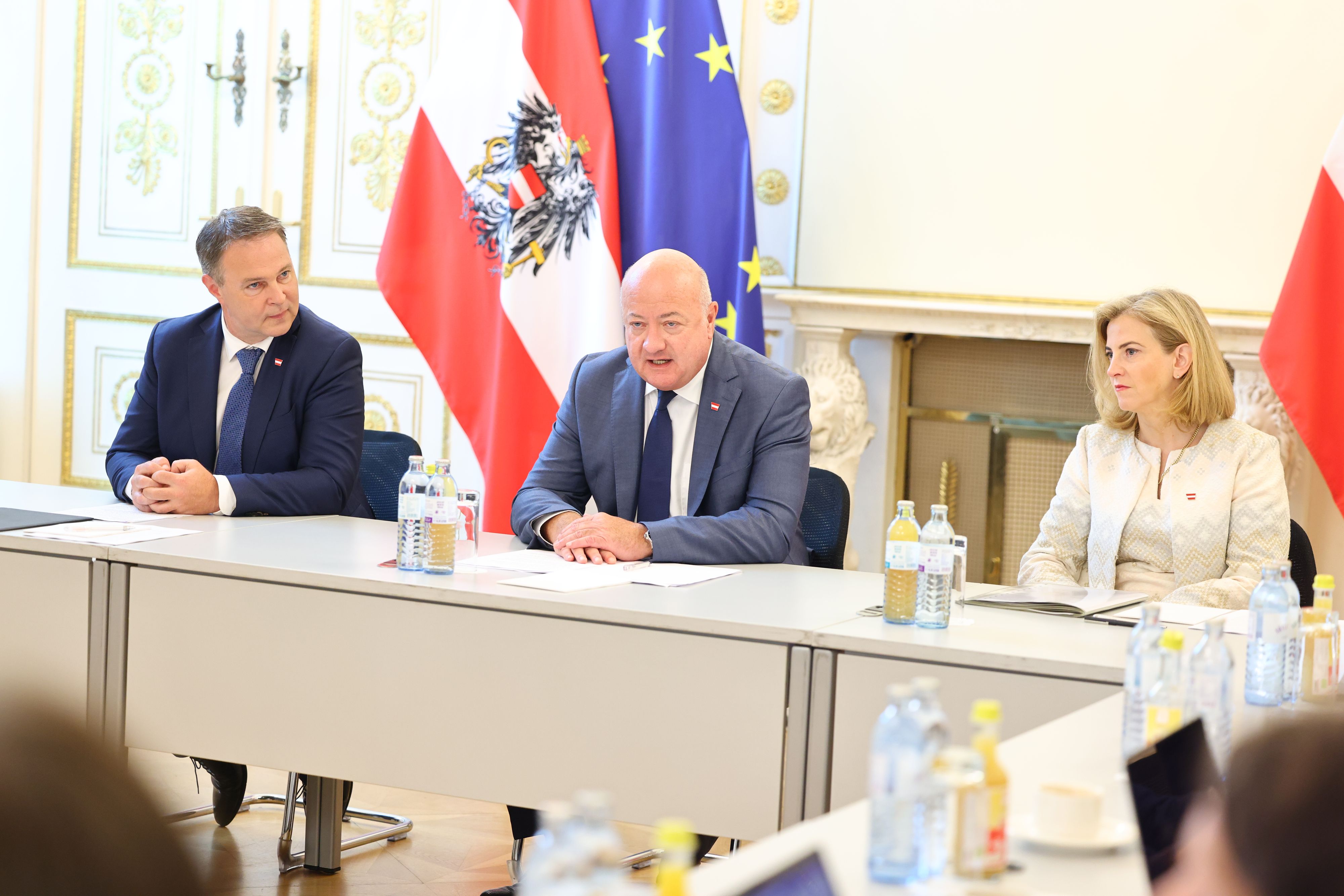 Ziehen Bilanz: Stocker, Babler, Meinl-Reisinger