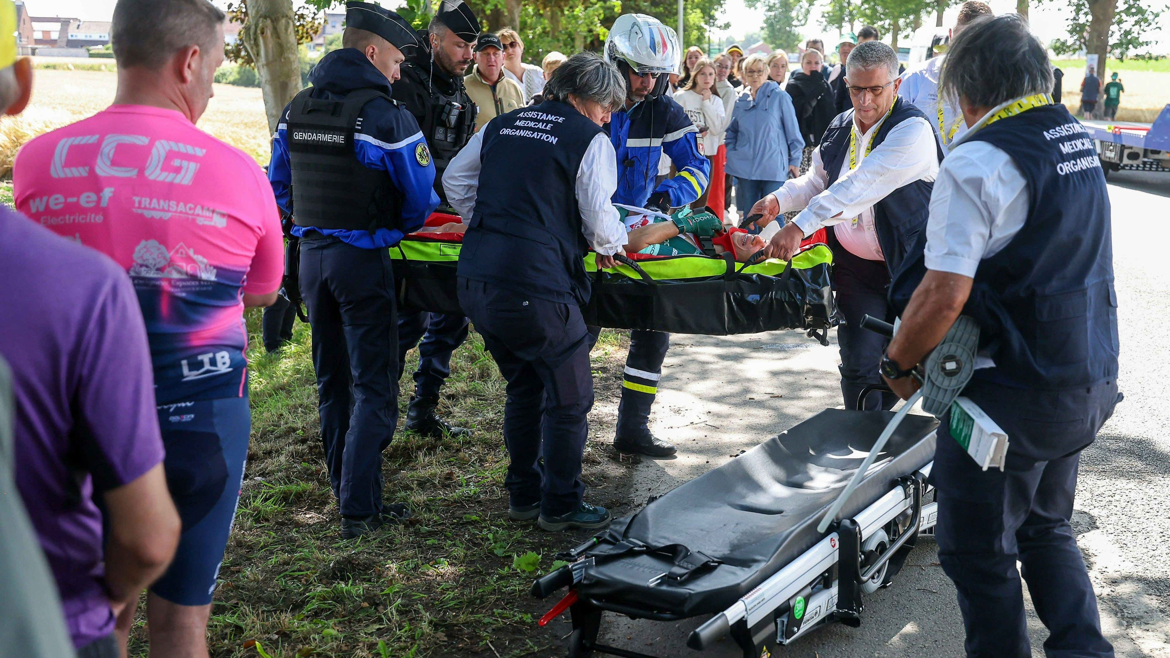 Heute.at - Blutige Etappe – Stürze überschatten Tour de France