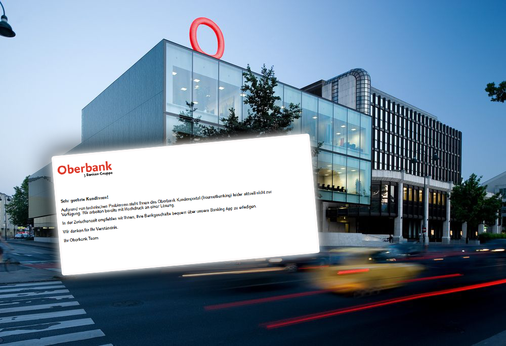 Der Einstieg ins Kundenportal ist weiterhin nicht möglich