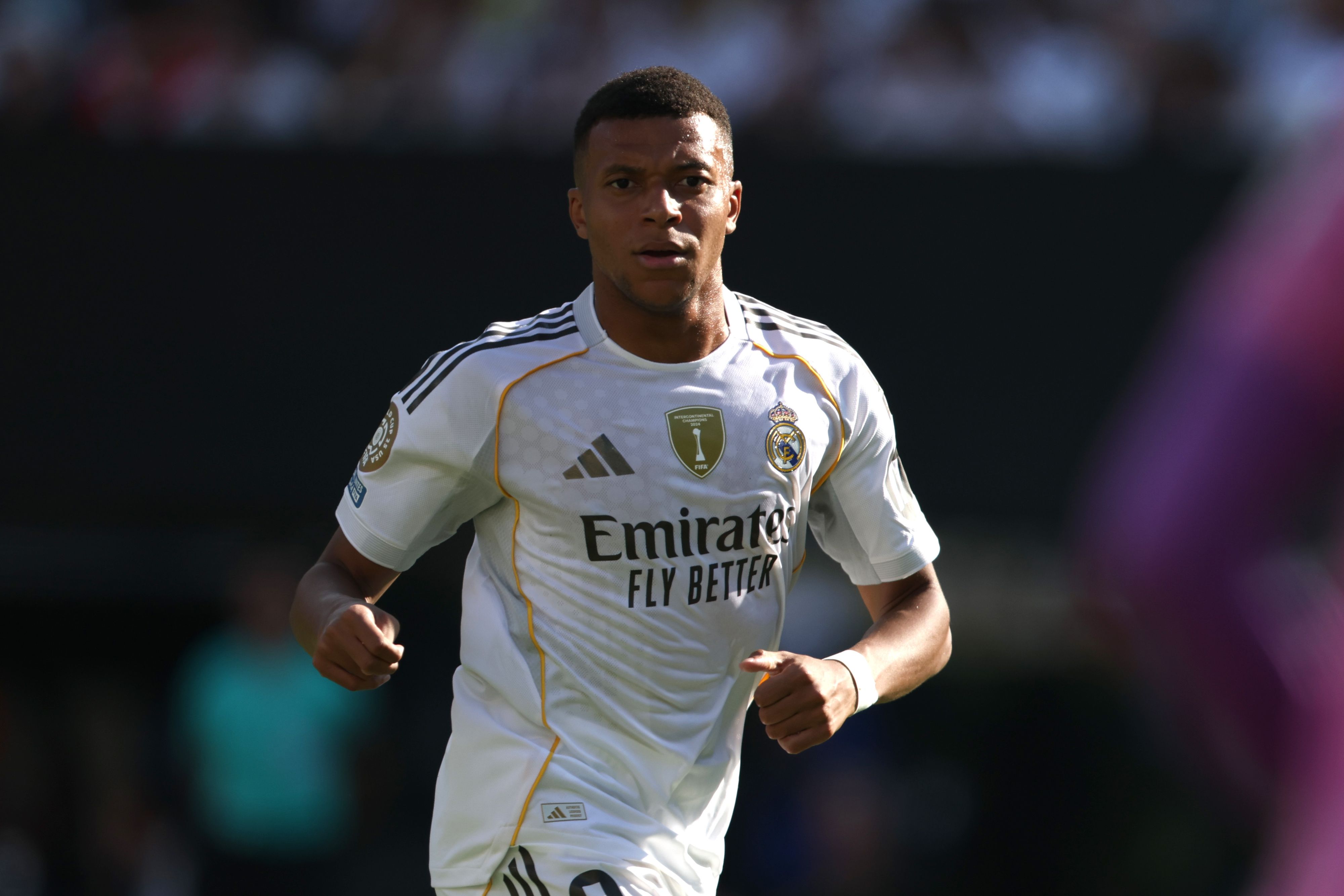 Fußball-Star Kylian Mbappe. 