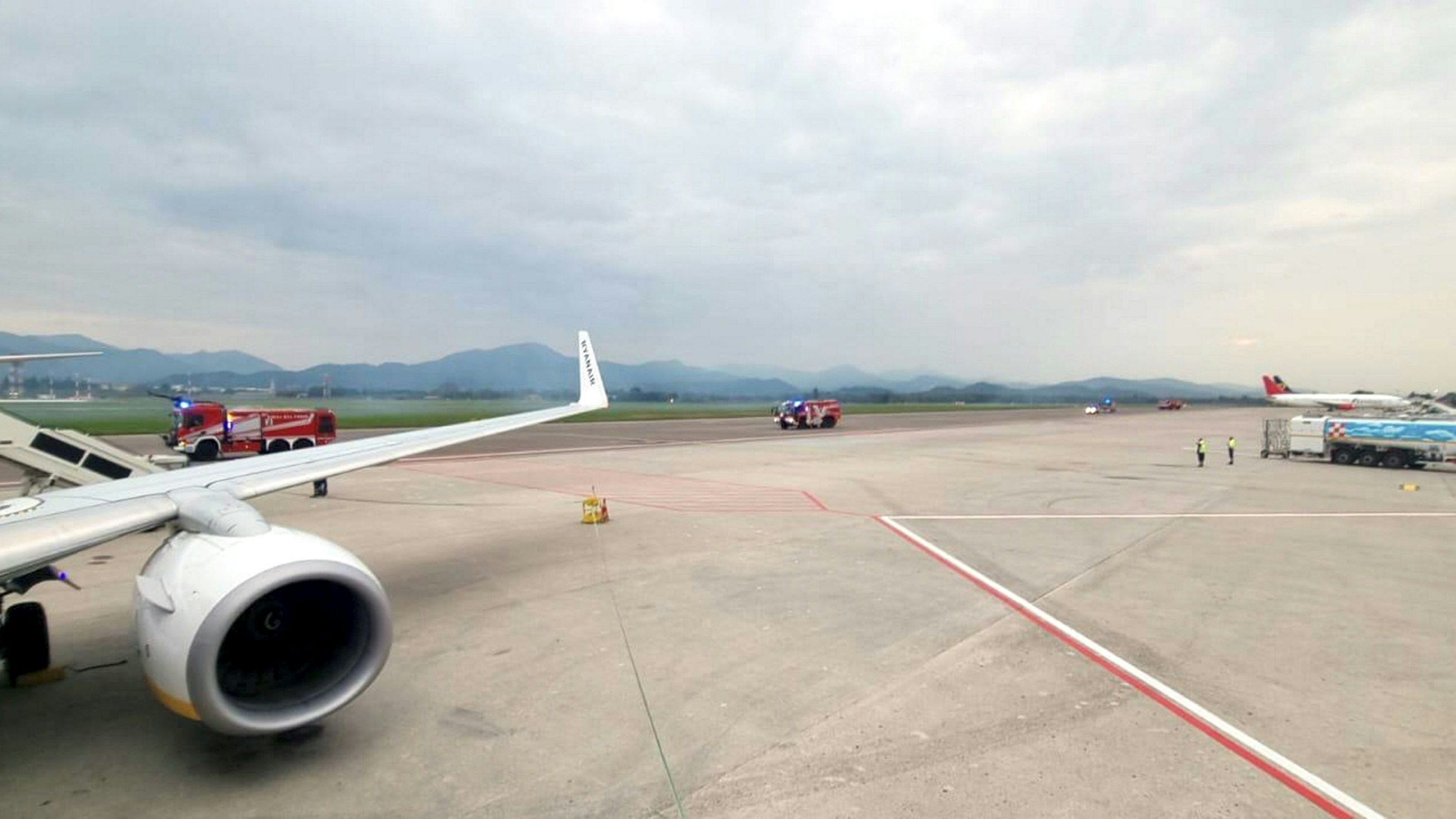 Heute.at - Mann von Triebwerk eingesaugt – Airport muss schließen