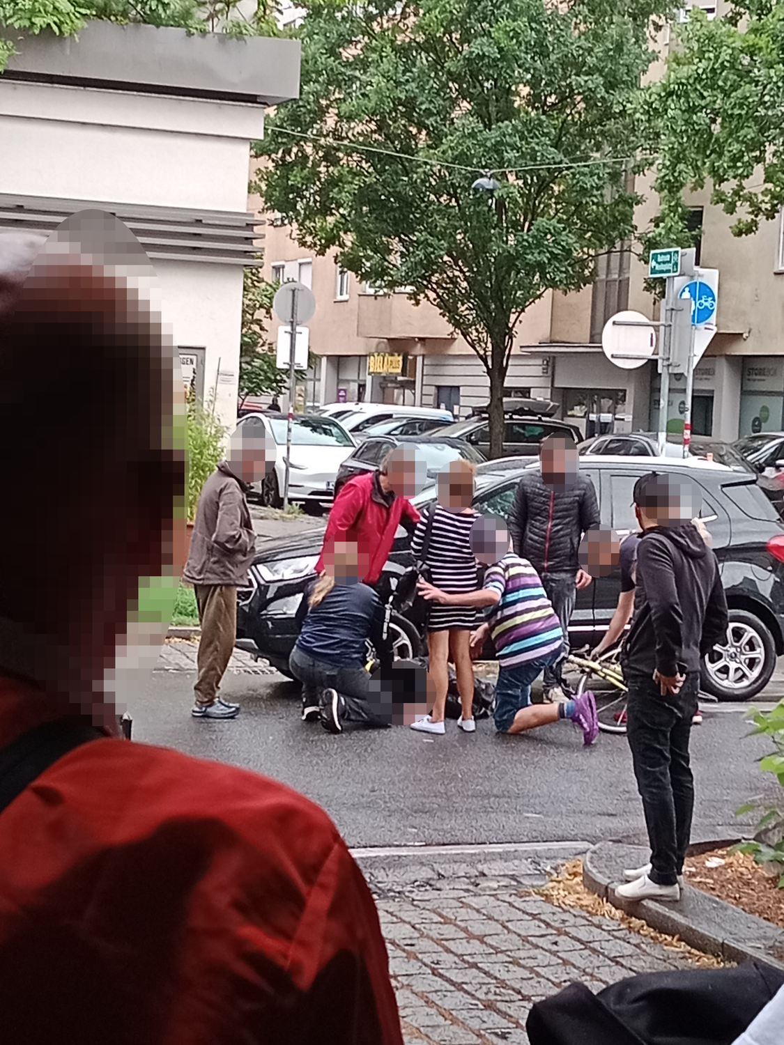 Die 48-jährige Radfahrerin erlitt schwere Verletzungen