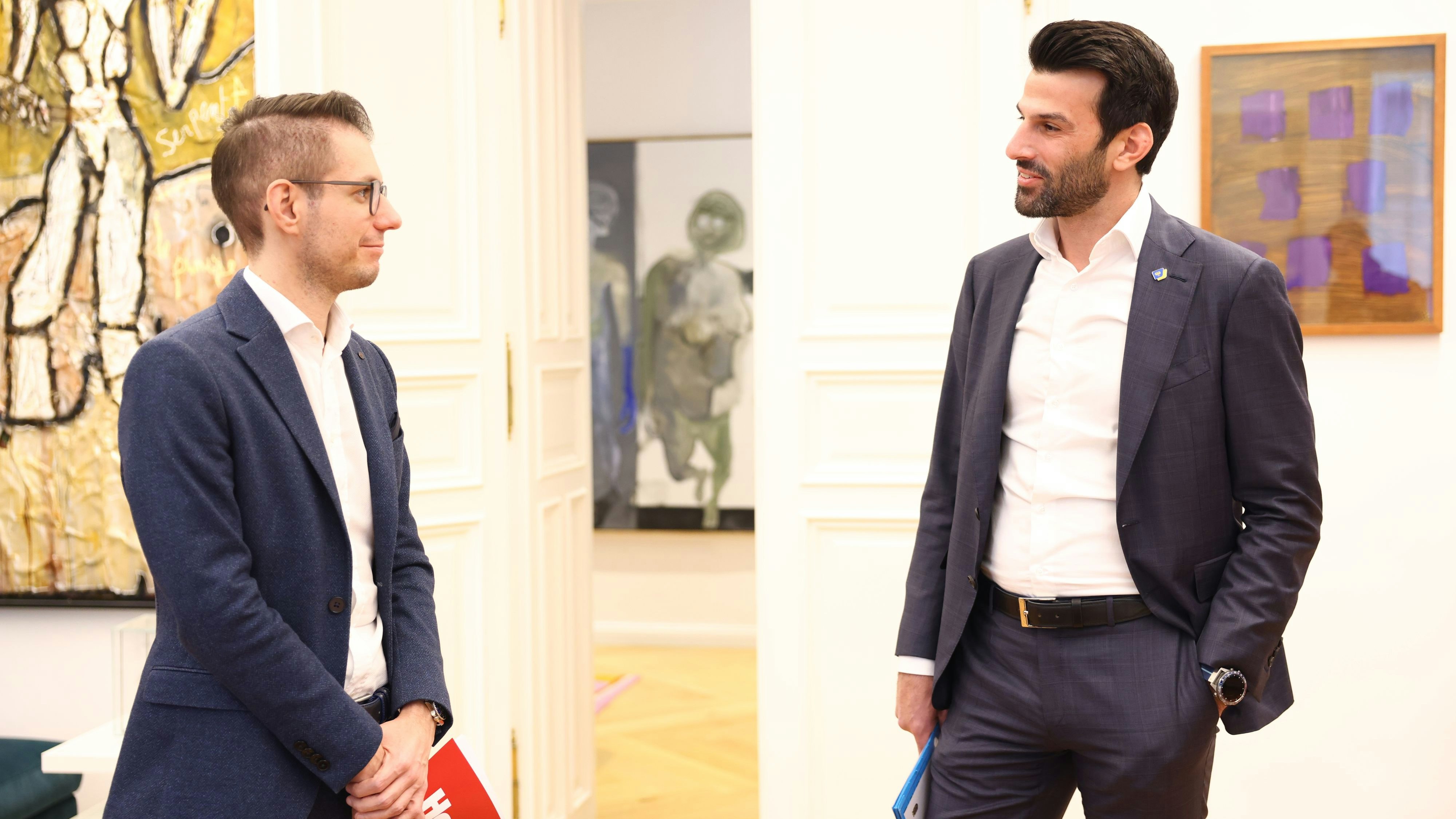 Landbauer im Gespräch mit Clemens Oistric