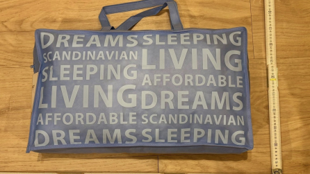 Die Babyleiche wurde in dieser Jysk-Tasche gefunden