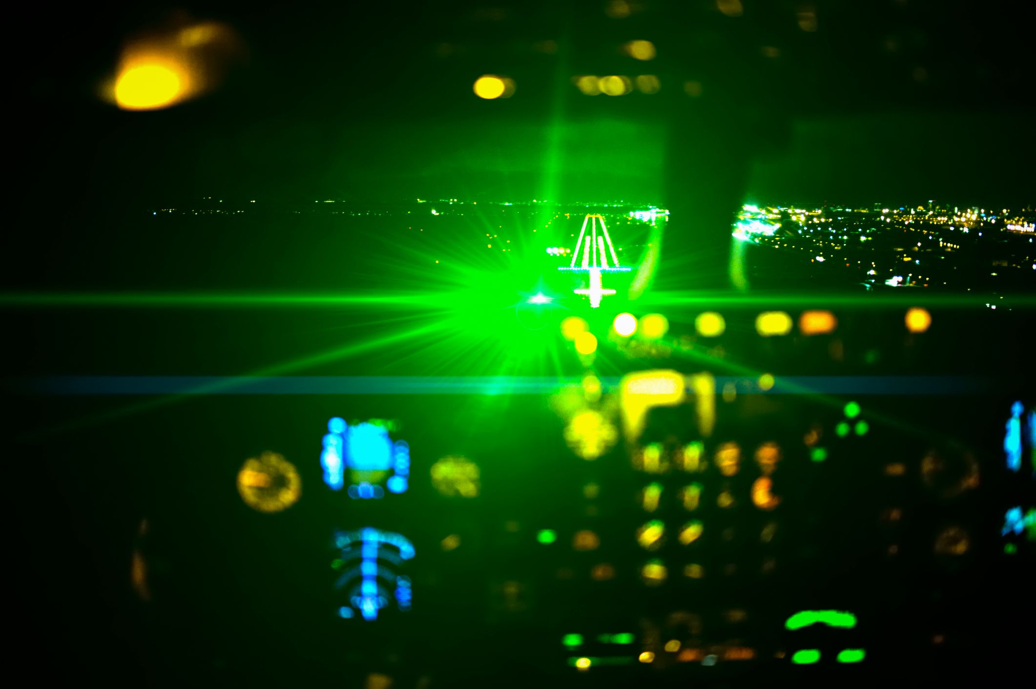 Deutschland reagiert verstimmt auf den Laser-Vorfall (