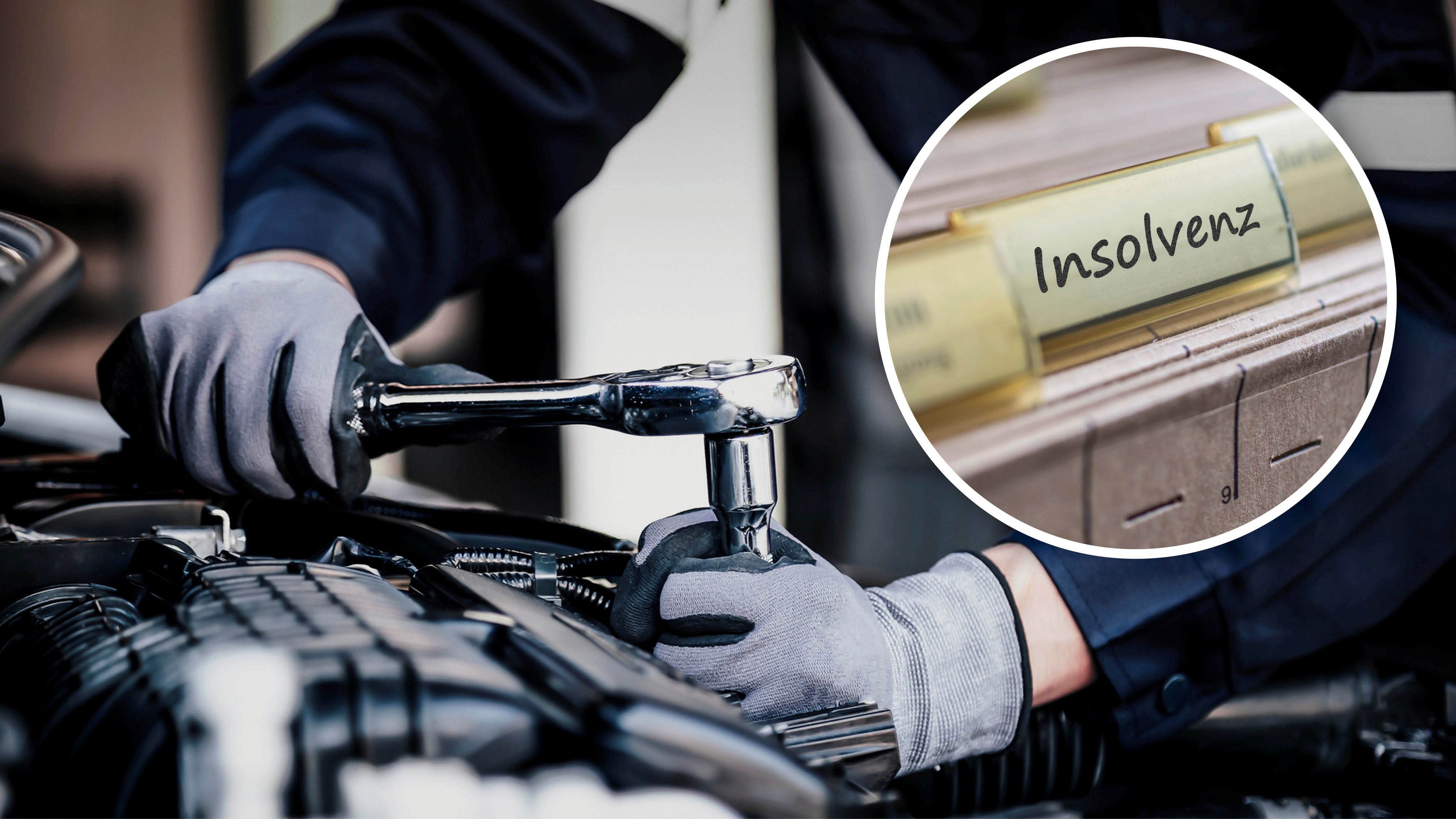 Auch im KFZ-Bereich sind viele Firmen pleite gegangen. (Symbolbild)