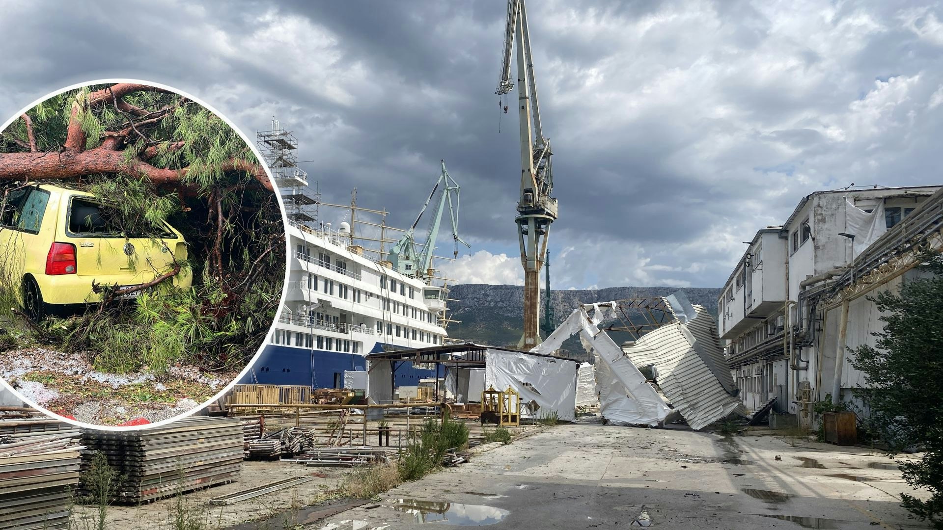 Heute.at - Unwetter-Chaos in Kroatien – das Ausmaß der Zerstörung