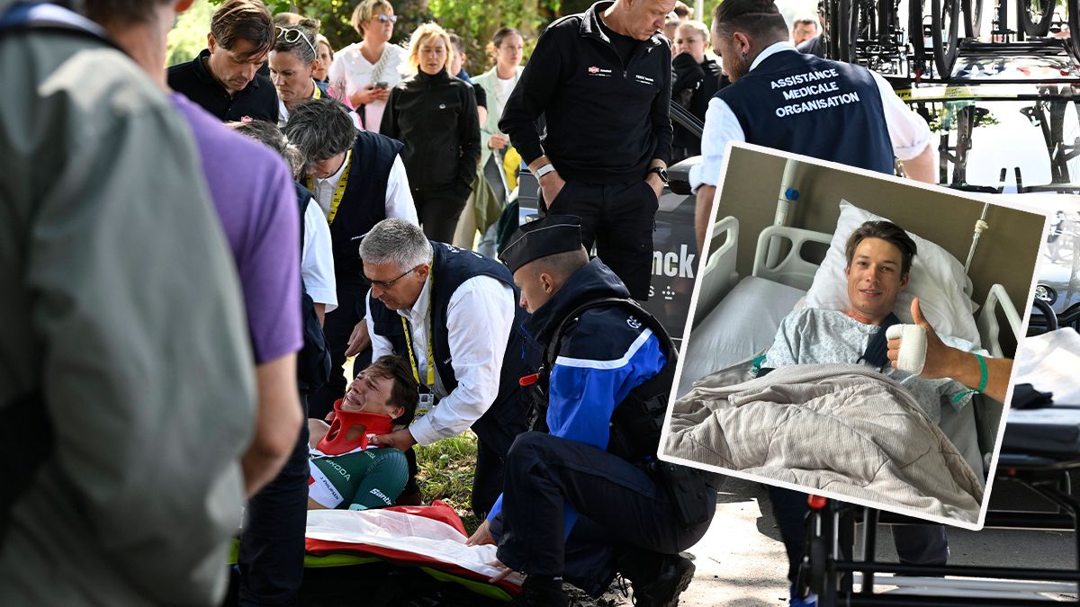 Jasper Philipsen stürzte bei der Tour de France schwer.
