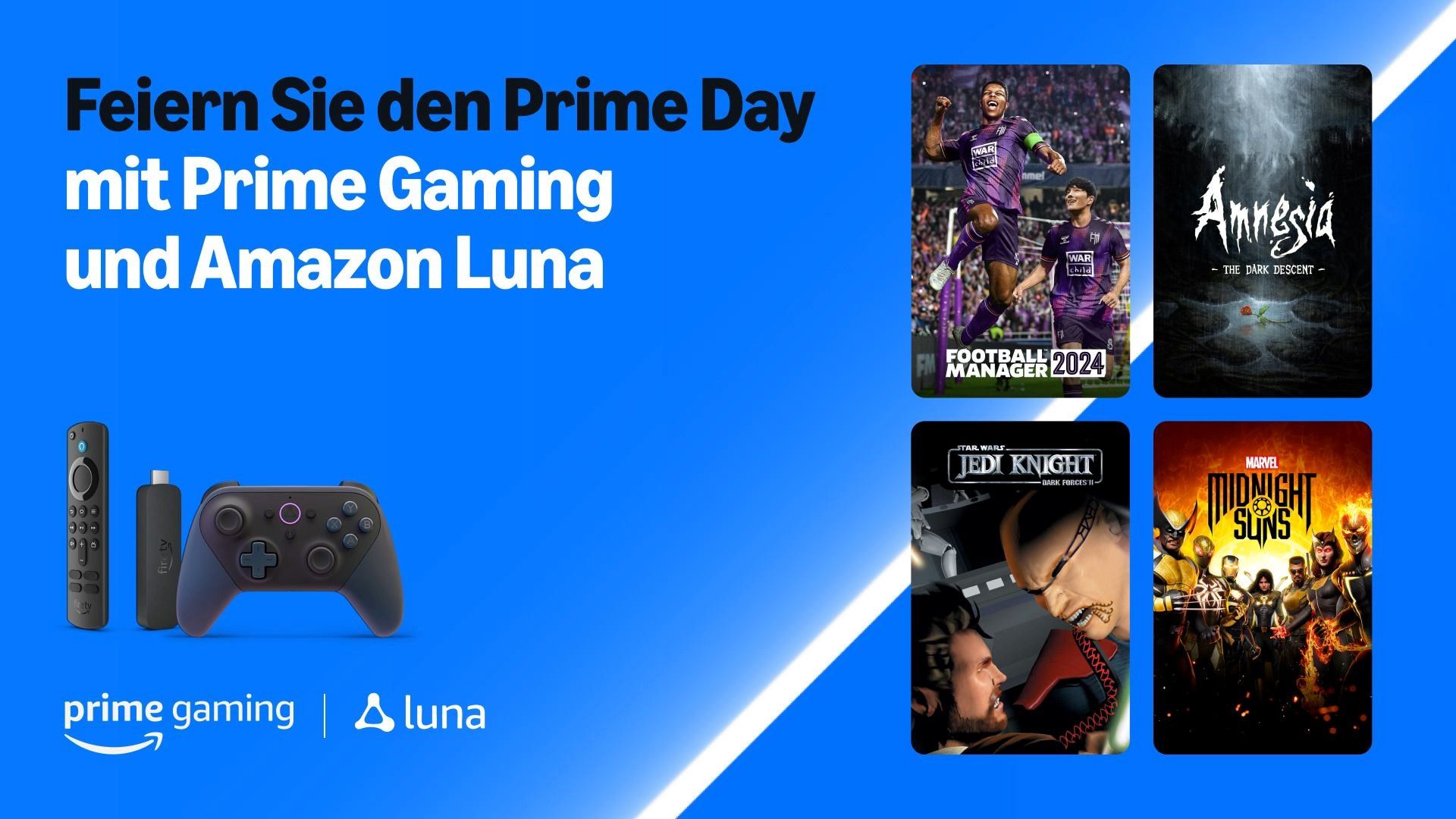 Feiert den Prime Day 2025 mit vier weiteren Bonusspielen.