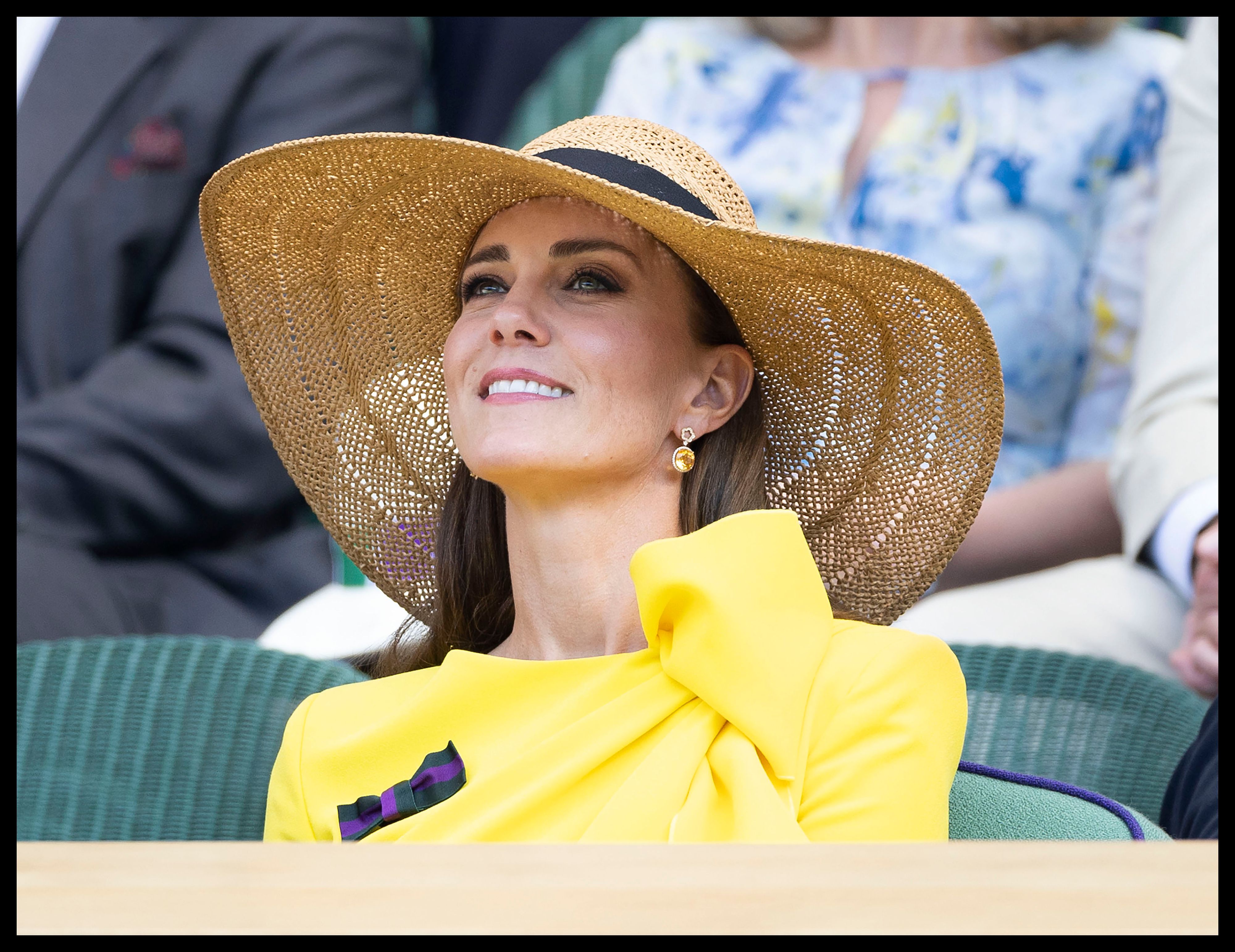 Prinzessin Kate beim Herren-Doppel-Finale der Wimbledon Tennis Championships in London 2022.