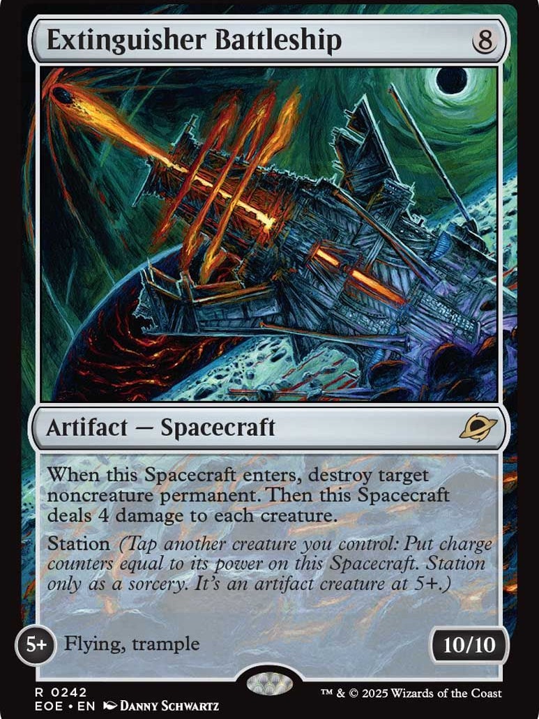 Raumschiffe brauchen eine Crew. Ist diese einmal stationiert, können die Schiffe selbst zu Artefaktkreaturen werden.