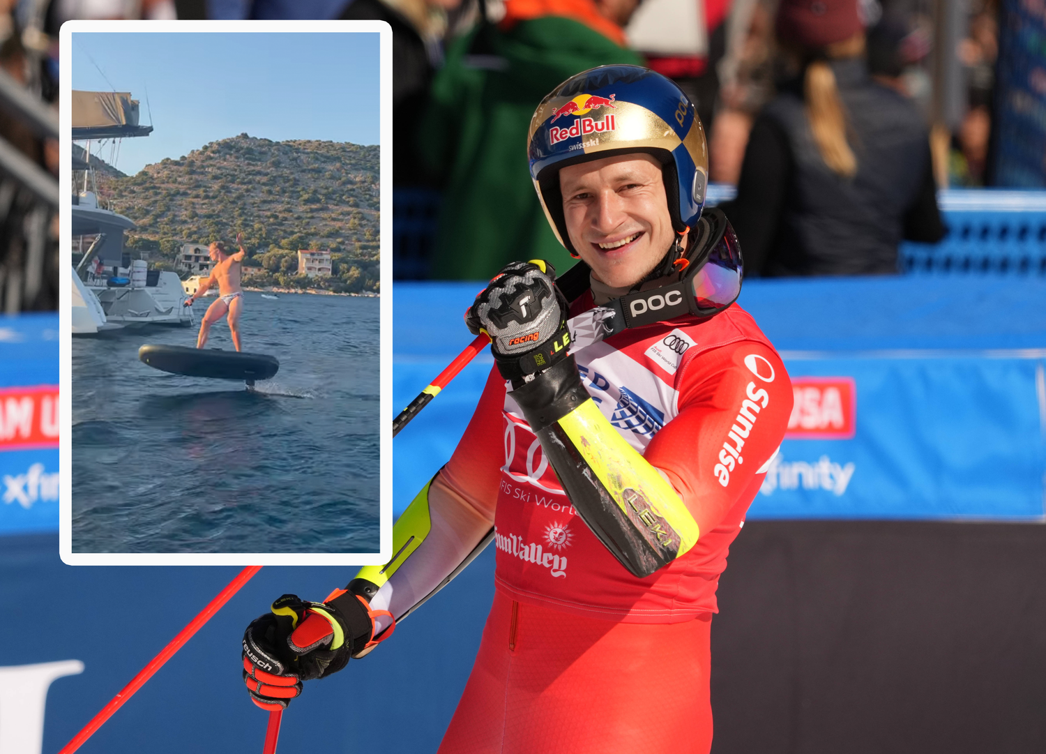 Marco Odermatt urlaubt zurzeit in Kroatien.