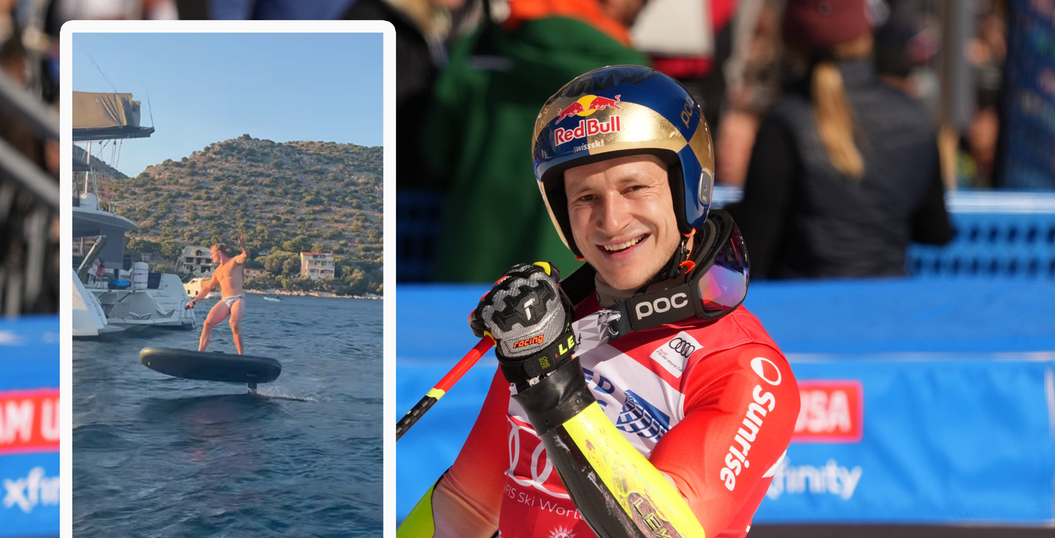 Heute.at - Ski-Star Odermatt begeistert in knapper Badehose