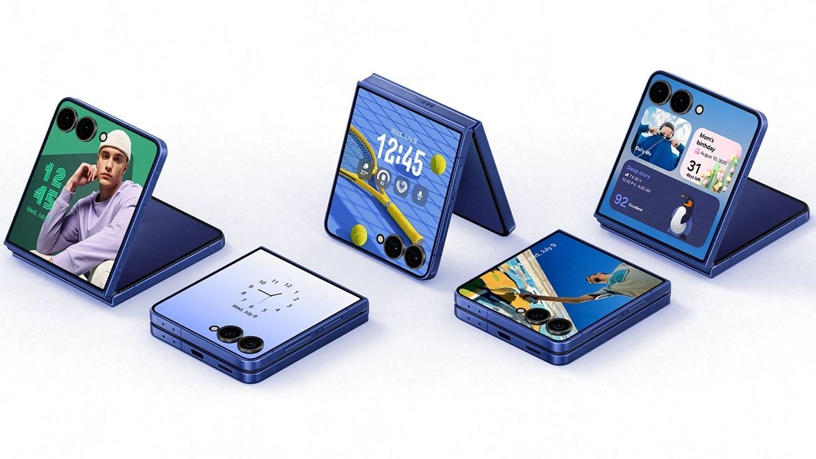 Das 4,1-Zoll-Cover-Display des Galaxy Z Flip 7 ist im geklappten Zustand funktionaler denn je.