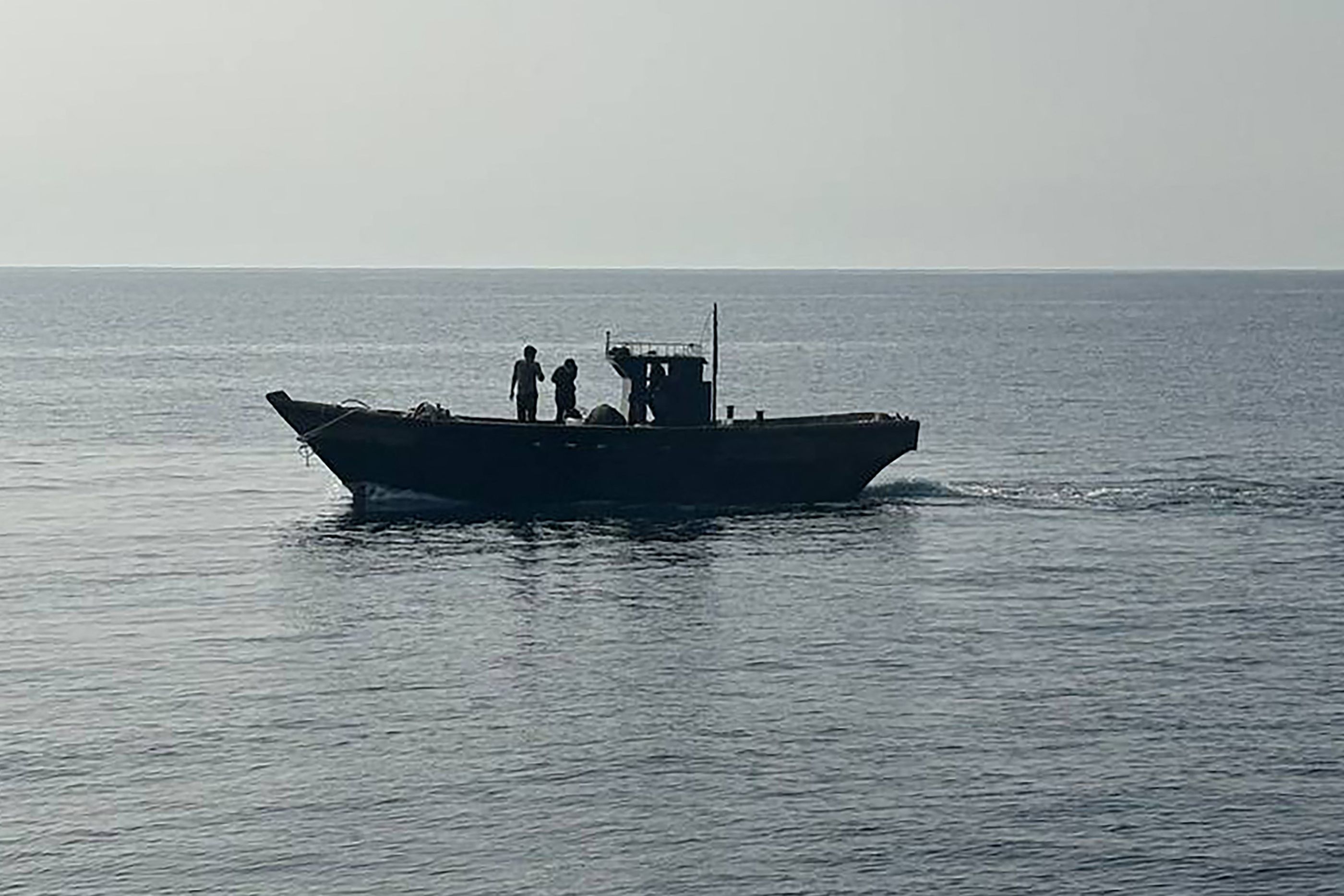 Nach einem Unwetter sind die nordkoreanischen Fischer in Südkorea gestrandet.