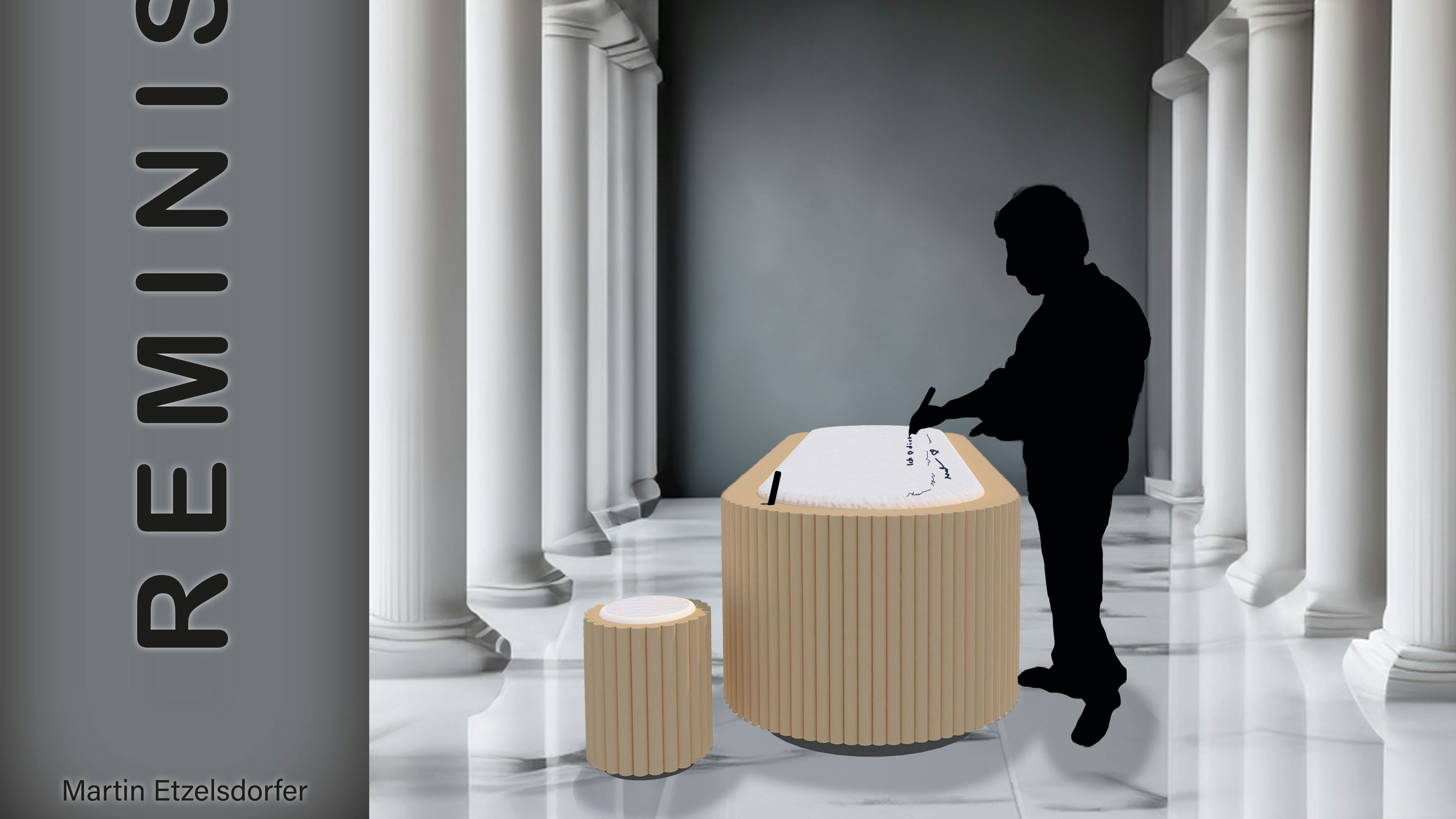 "REMINIS"-Entwurf des Erstplatzierten Martin Etzelsdorfer. (Schemabild)