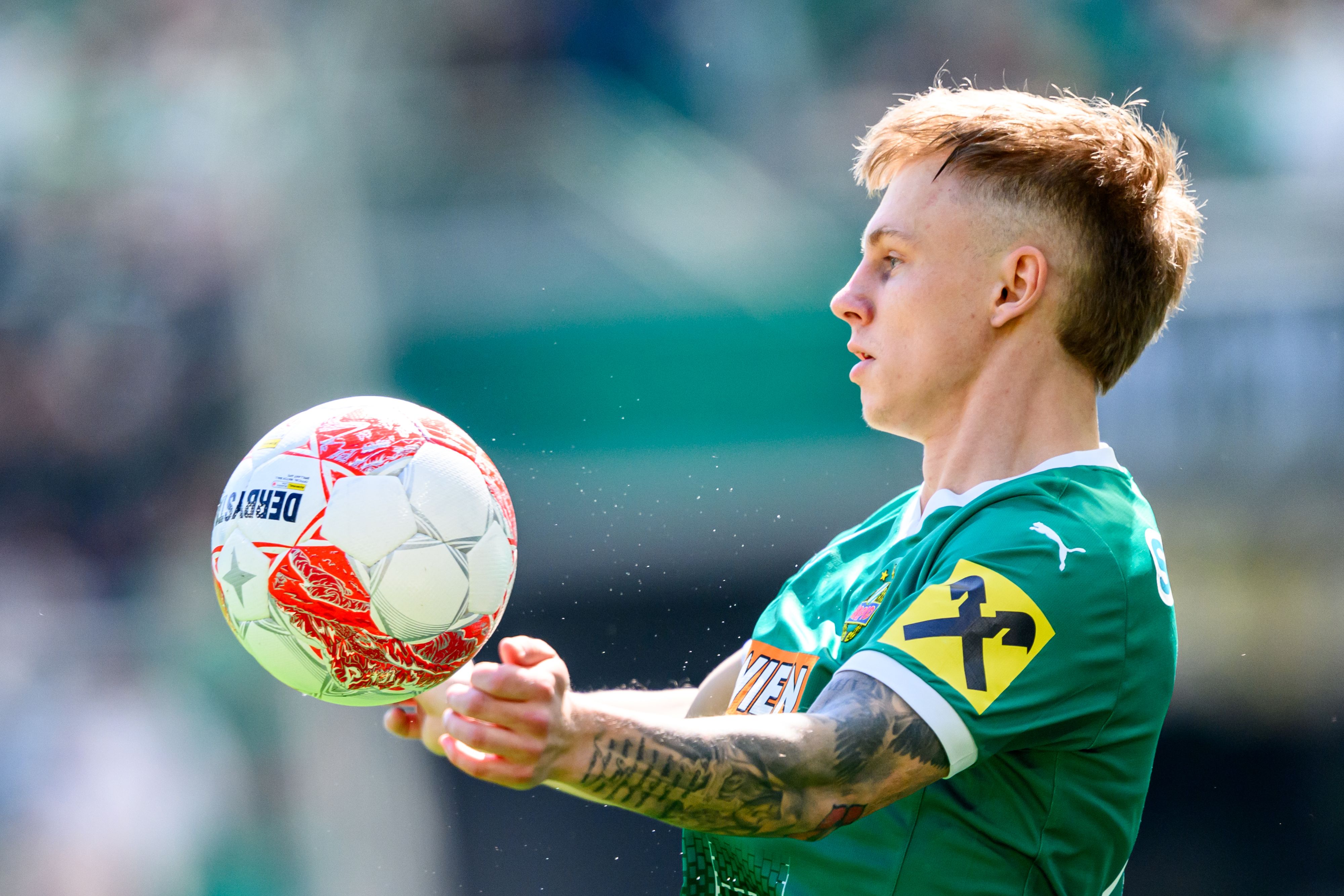 Isak Jansson soll zum Rapid-Rekordabgang werden. 