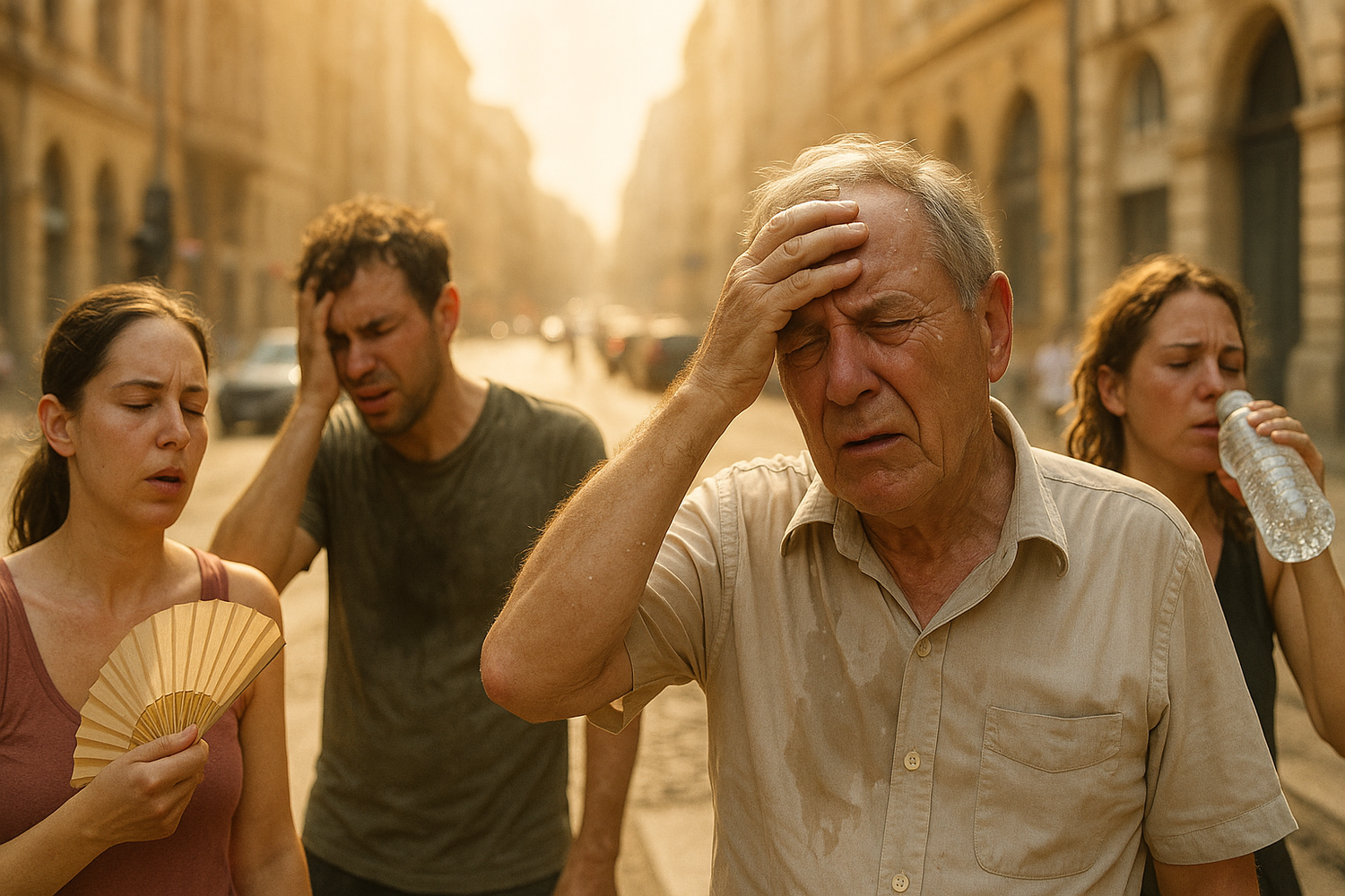 Die Hitzebelastung in Europas Städten nimmt durch den Klimawandel immer mehr zu.