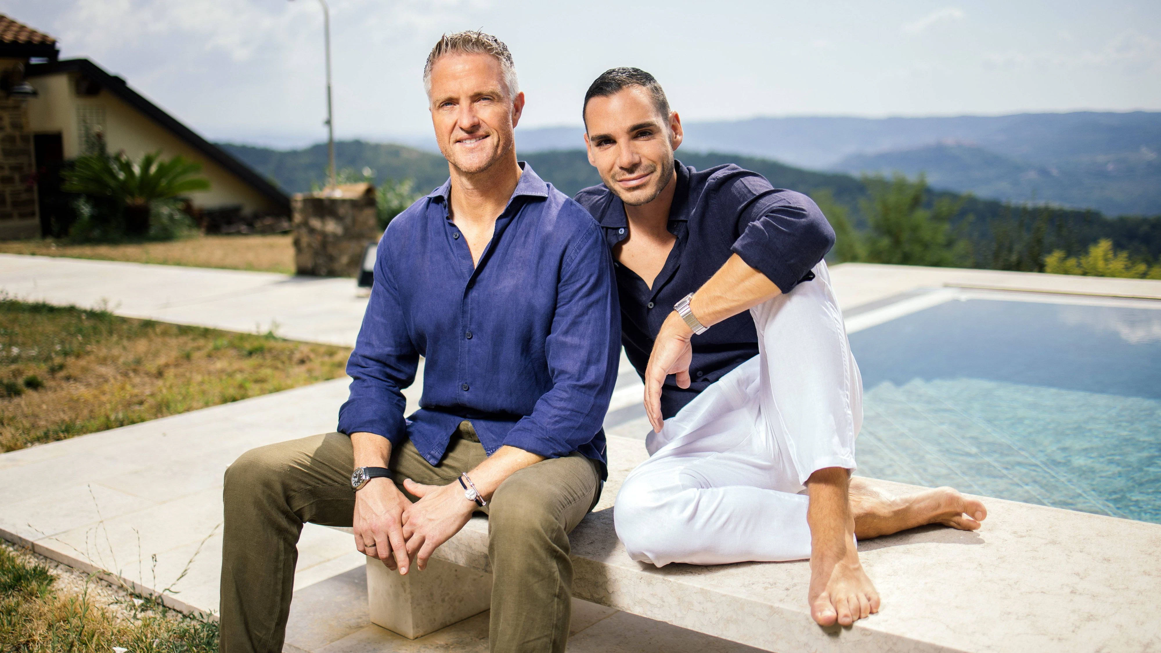 Ralf Schumacher und sein Partner Étienne sind im Liebesglück.