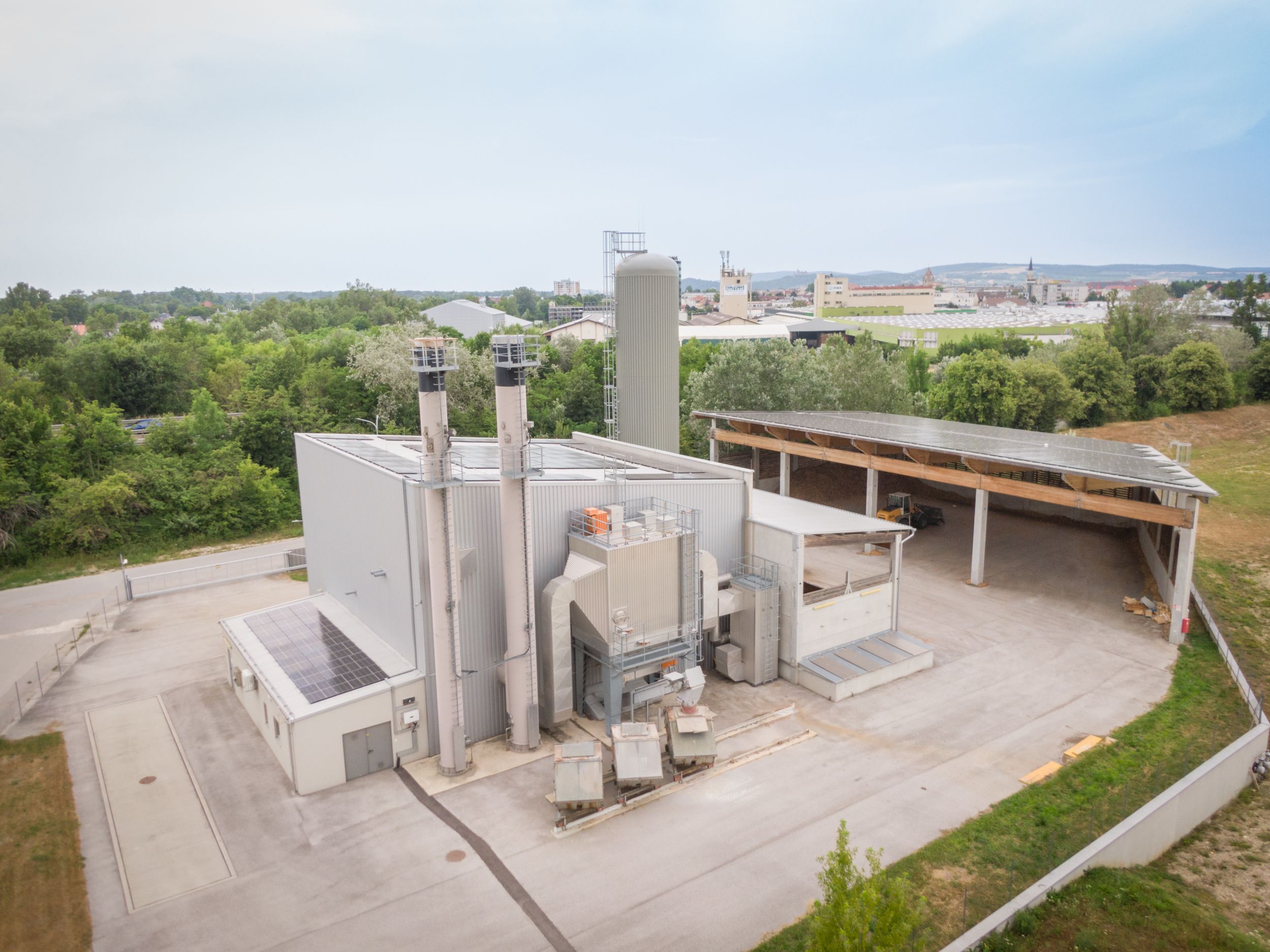 Die Großwärmepumpe hat eine Wärmeleistung von 2 MW.